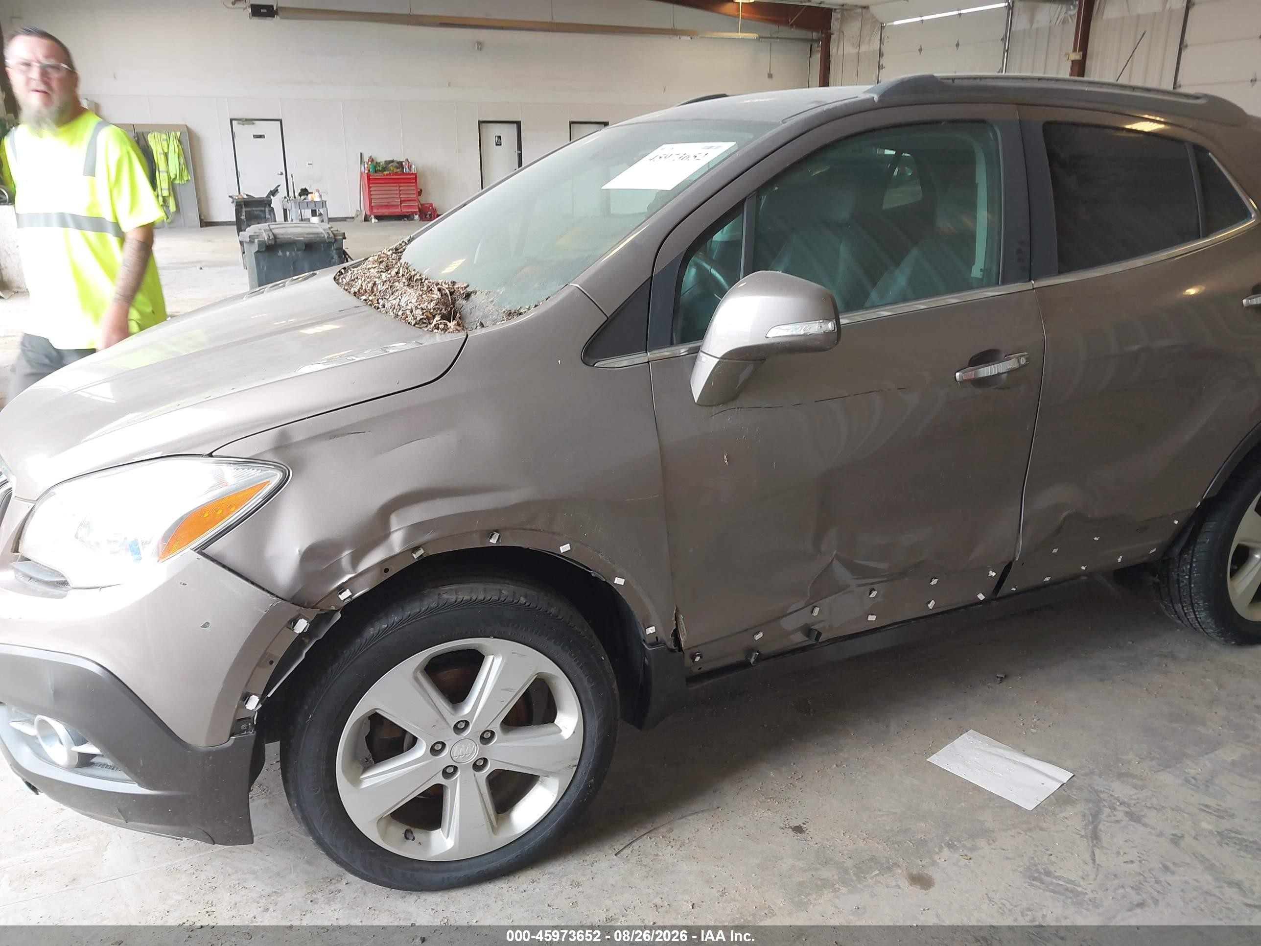 2015 Buick Encore Convenience Brown vin: KL4CJBSB4FB141813
