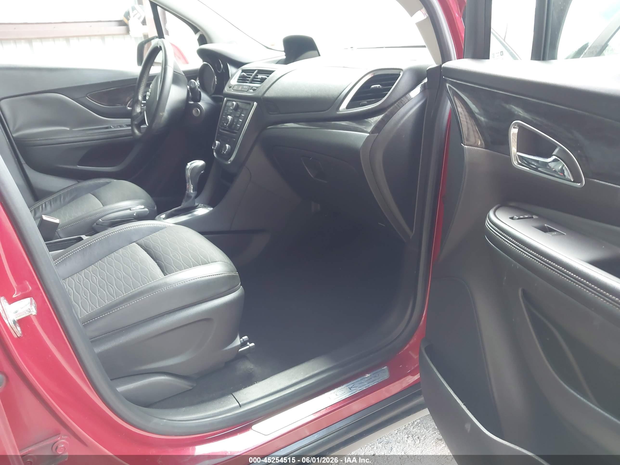 2015 Buick Encore Convenience Red vin: KL4CJBSB4FB179901
