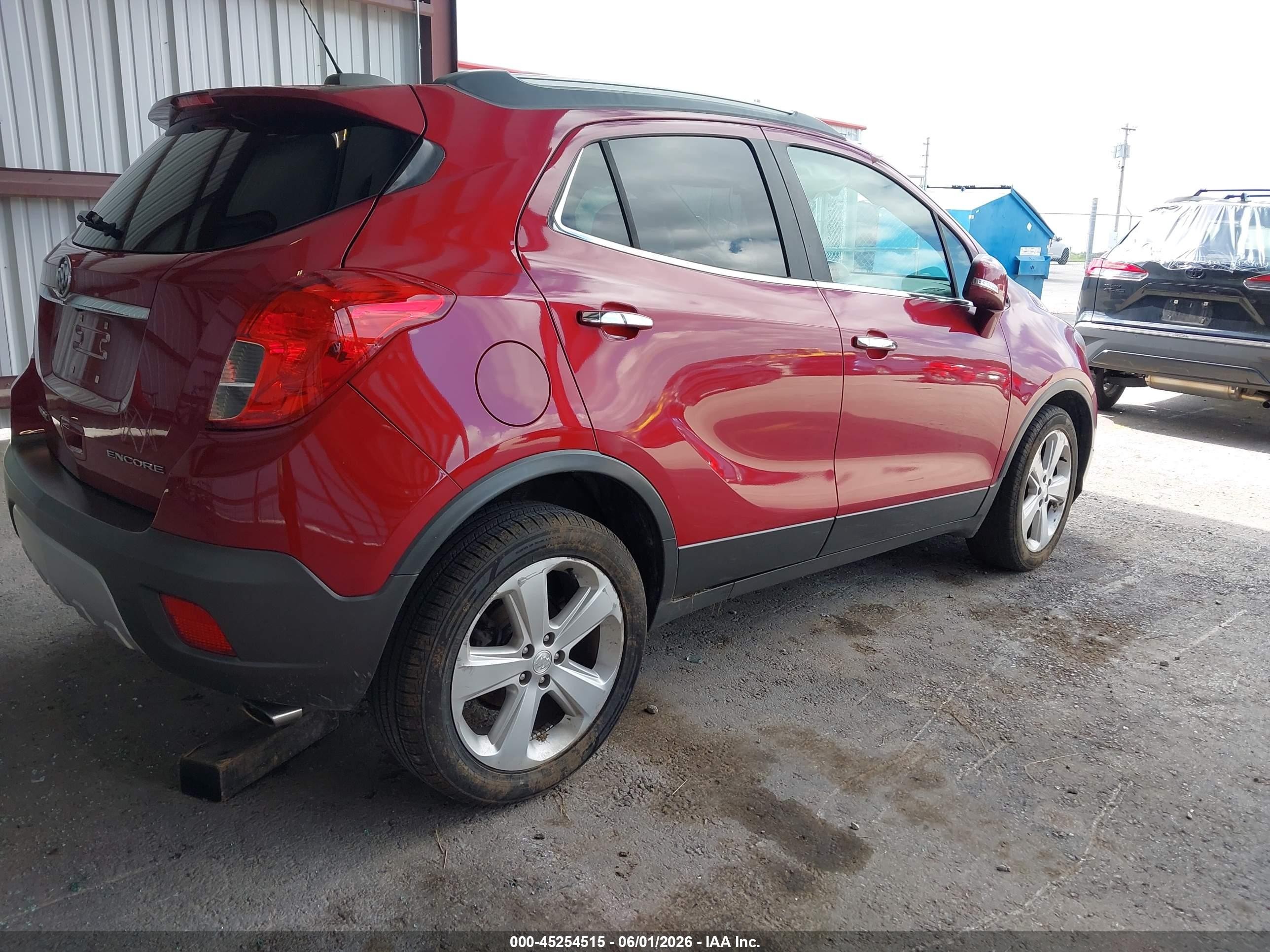 2015 Buick Encore Convenience Red vin: KL4CJBSB4FB179901