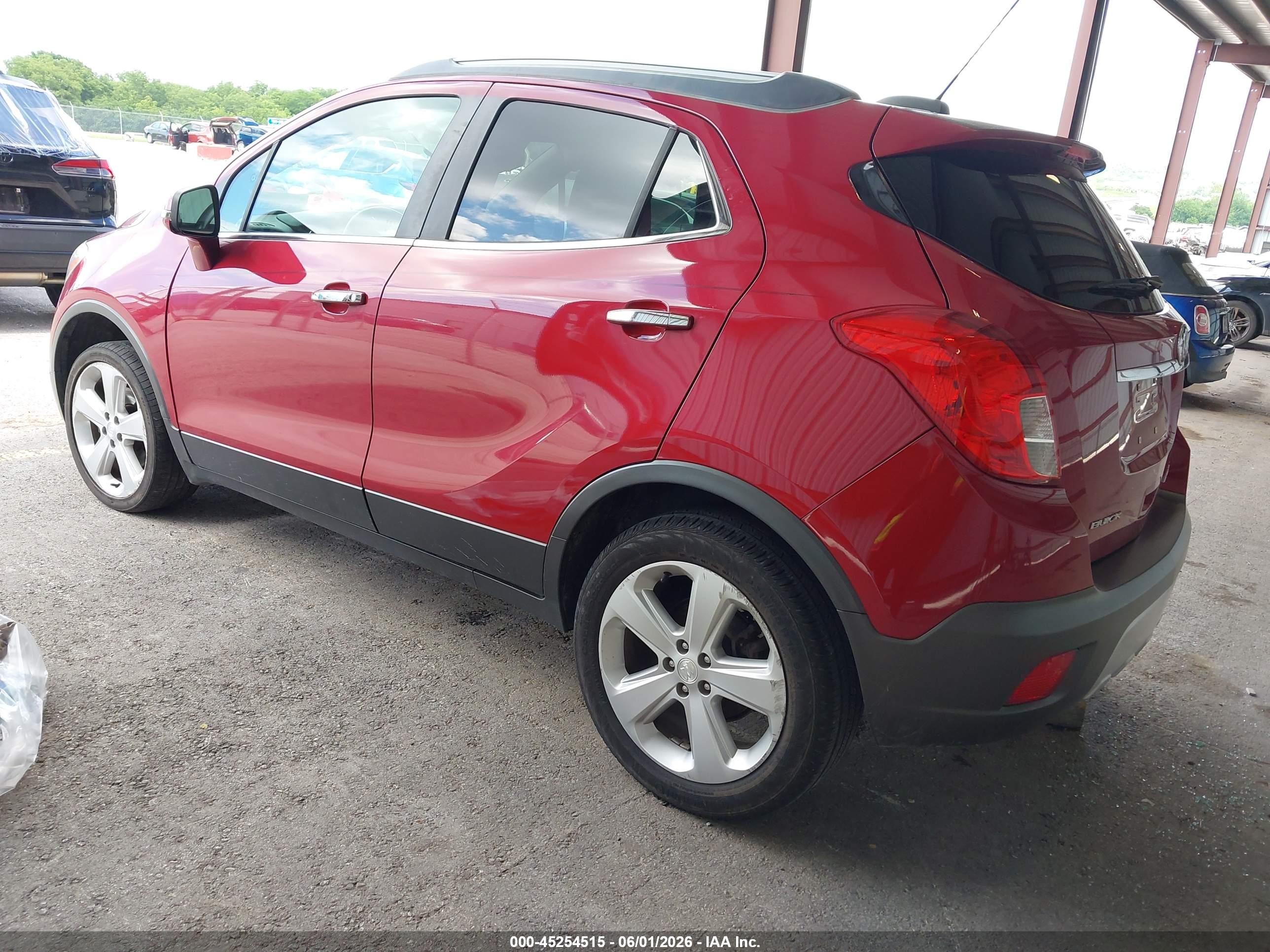 2015 Buick Encore Convenience Red vin: KL4CJBSB4FB179901