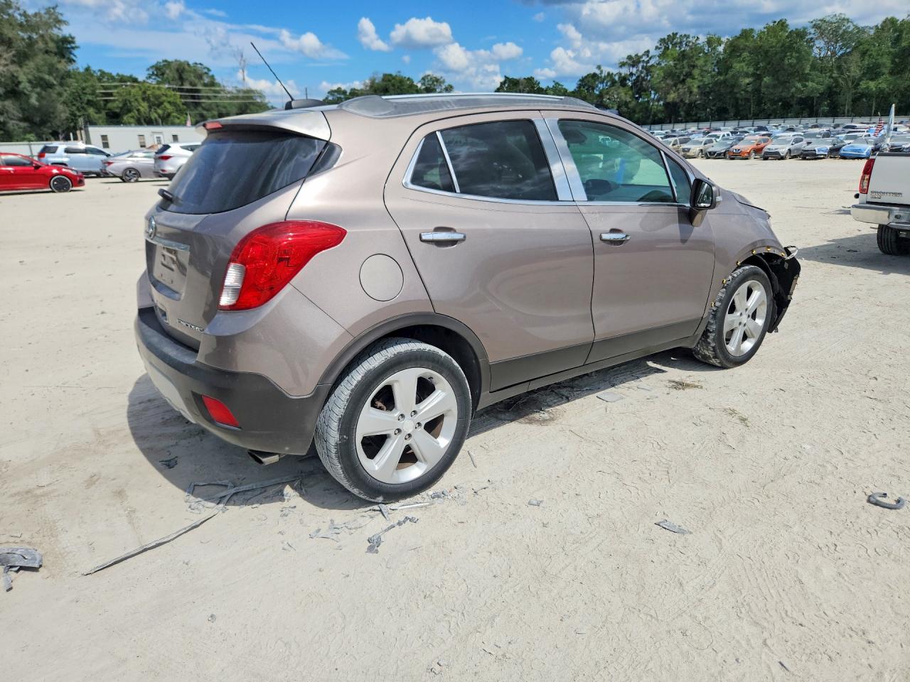 2015 Buick Encore Convenience Gray vin: KL4CJBSB4FB182815