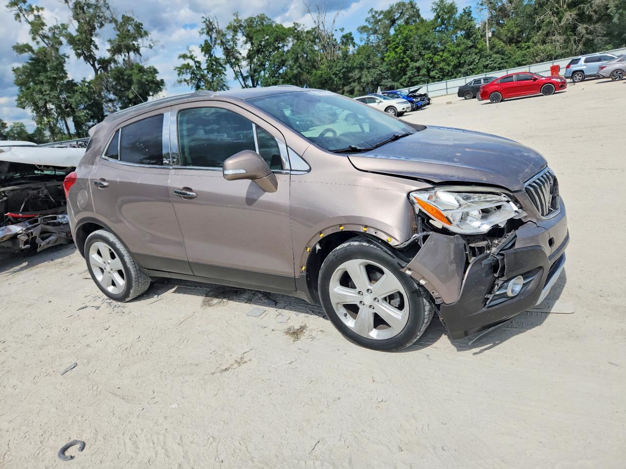 2015 Buick Encore Convenience Gray vin: KL4CJBSB4FB182815