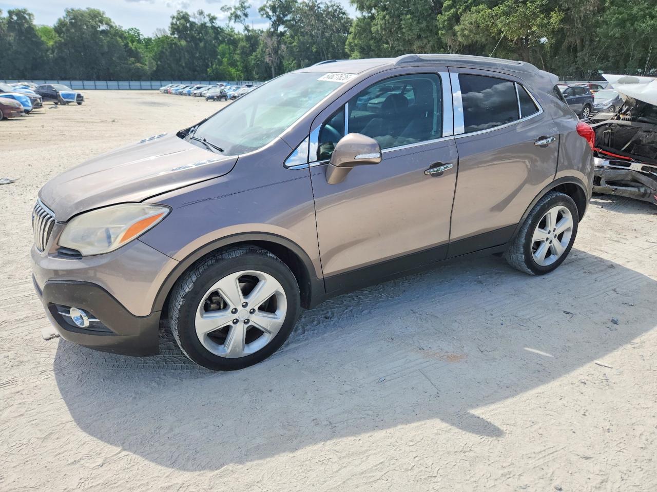 2015 Buick Encore Convenience Gray vin: KL4CJBSB4FB182815