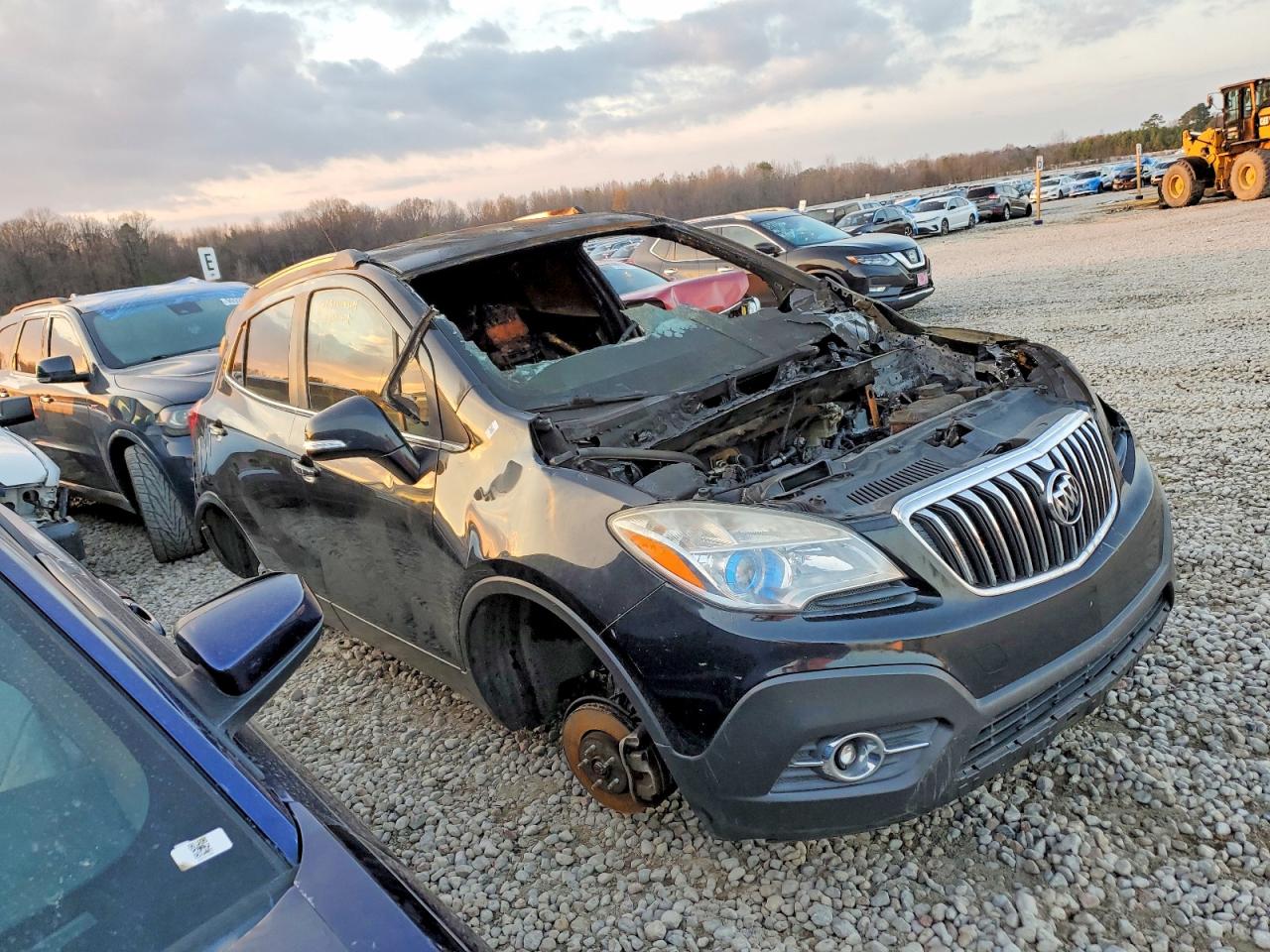 2015 Buick Encore Black vin: KL4CJBSB4FB256363