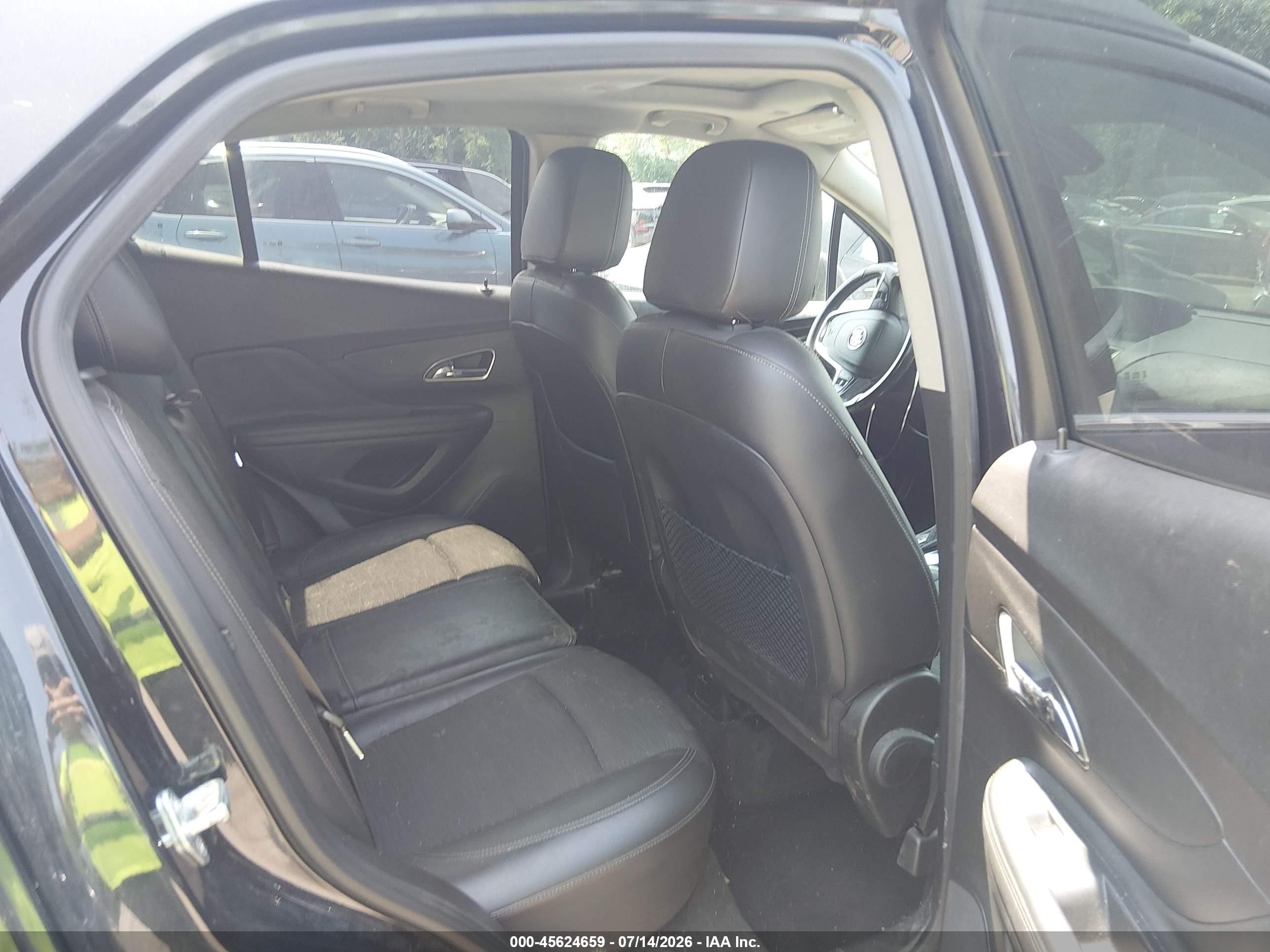2015 Buick Encore Convenience Black vin: KL4CJBSB4FB267718
