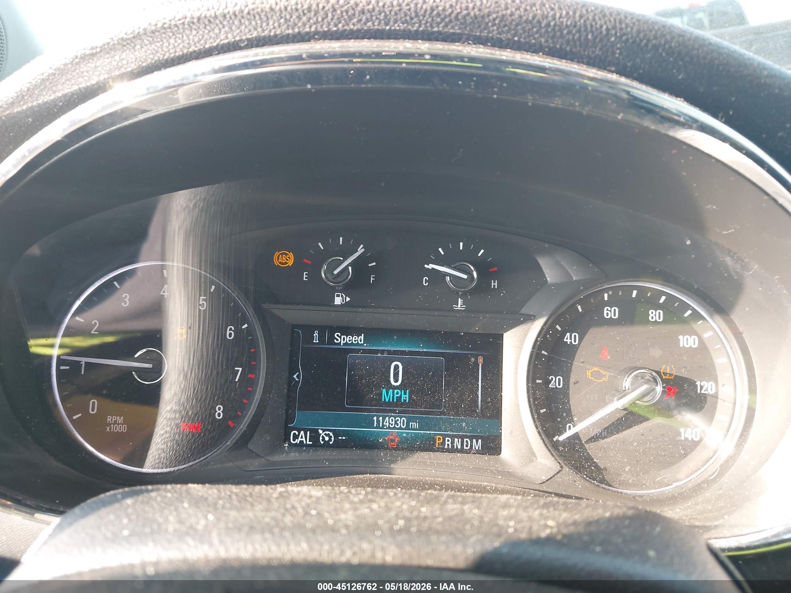 2017 Buick Encore Preferred Ii White vin: KL4CJBSB4HB158341