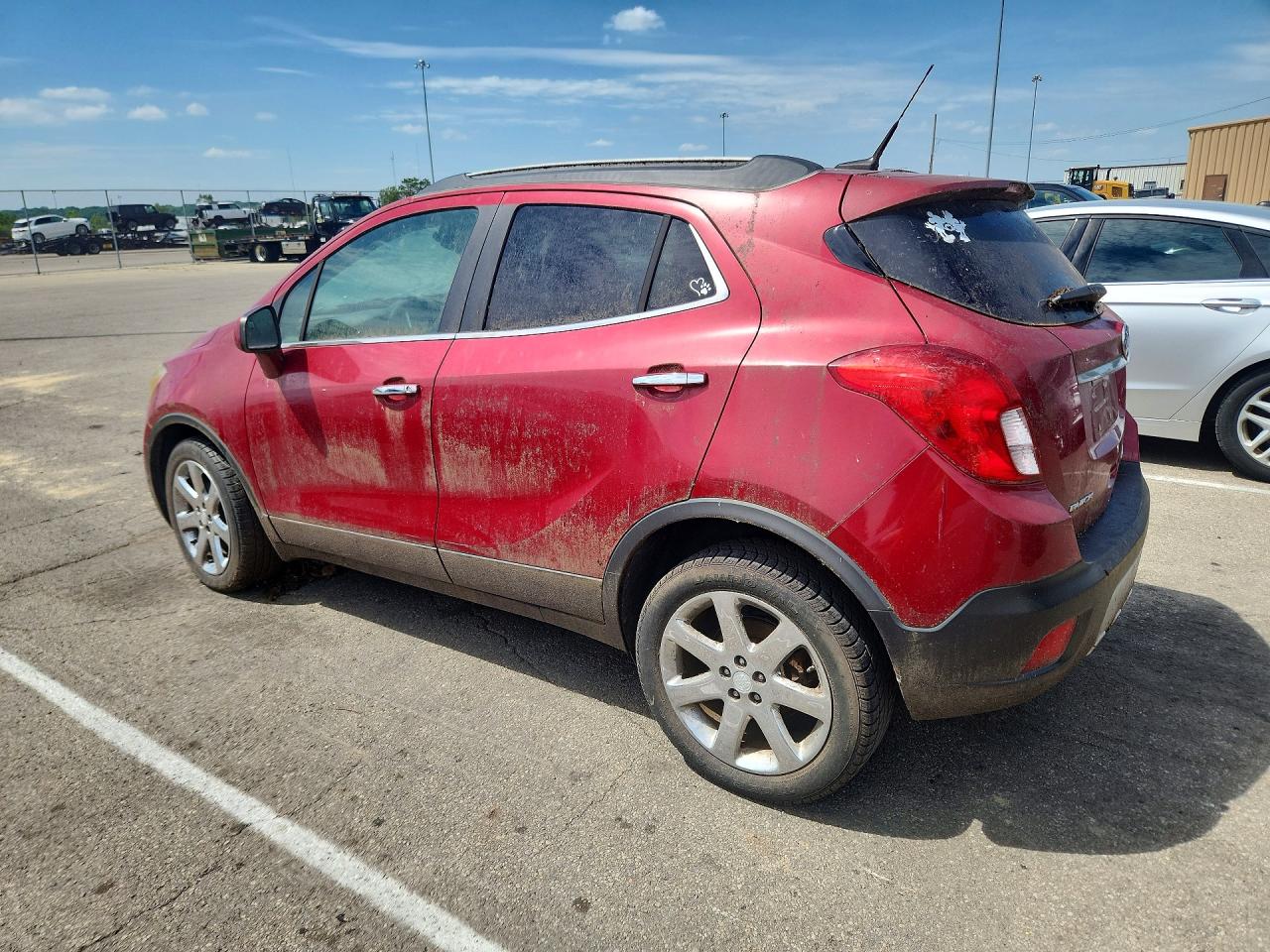 2013 Buick Encore Convenience Burgundy vin: KL4CJBSB5DB034153