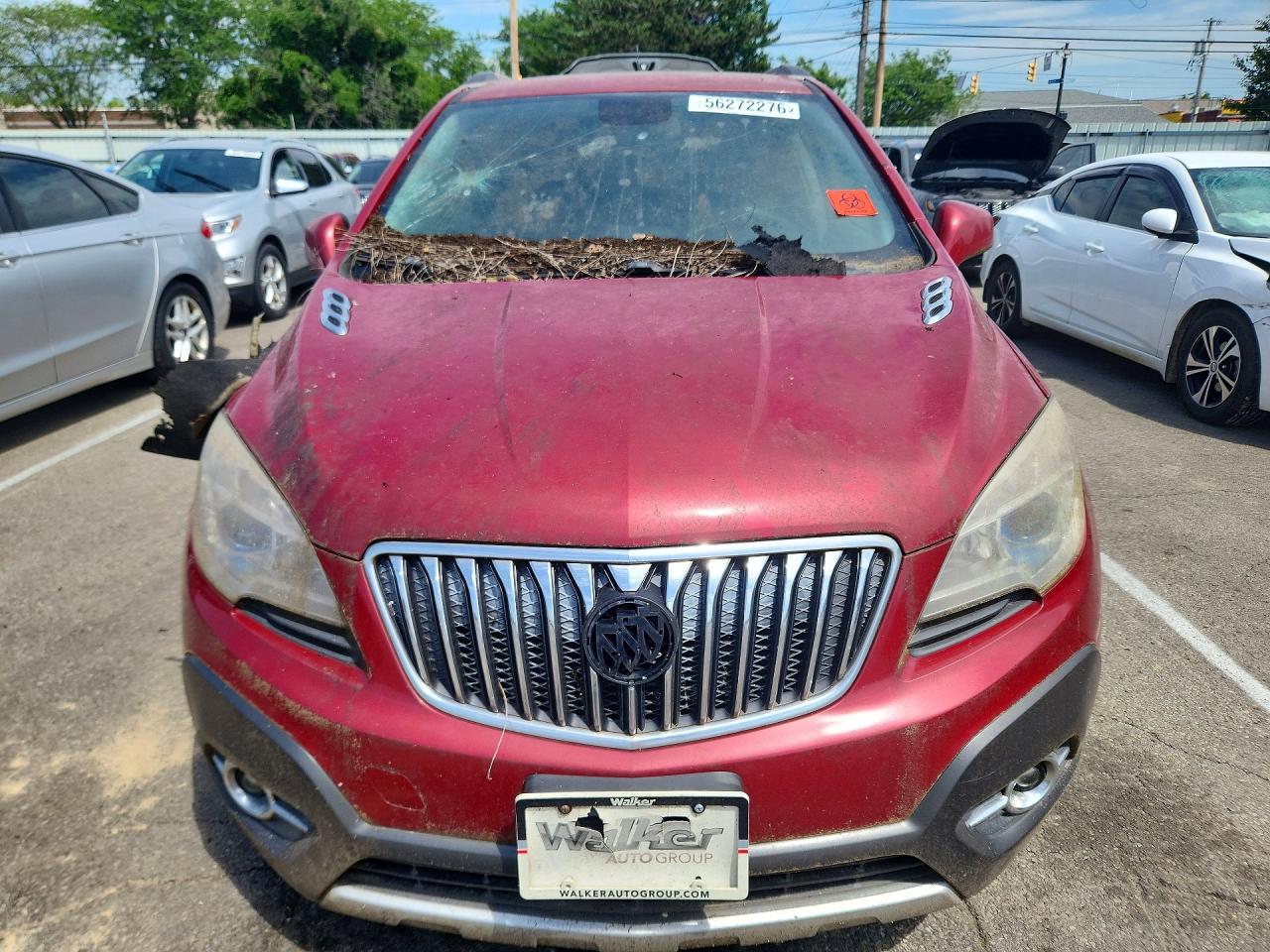 2013 Buick Encore Convenience Burgundy vin: KL4CJBSB5DB034153