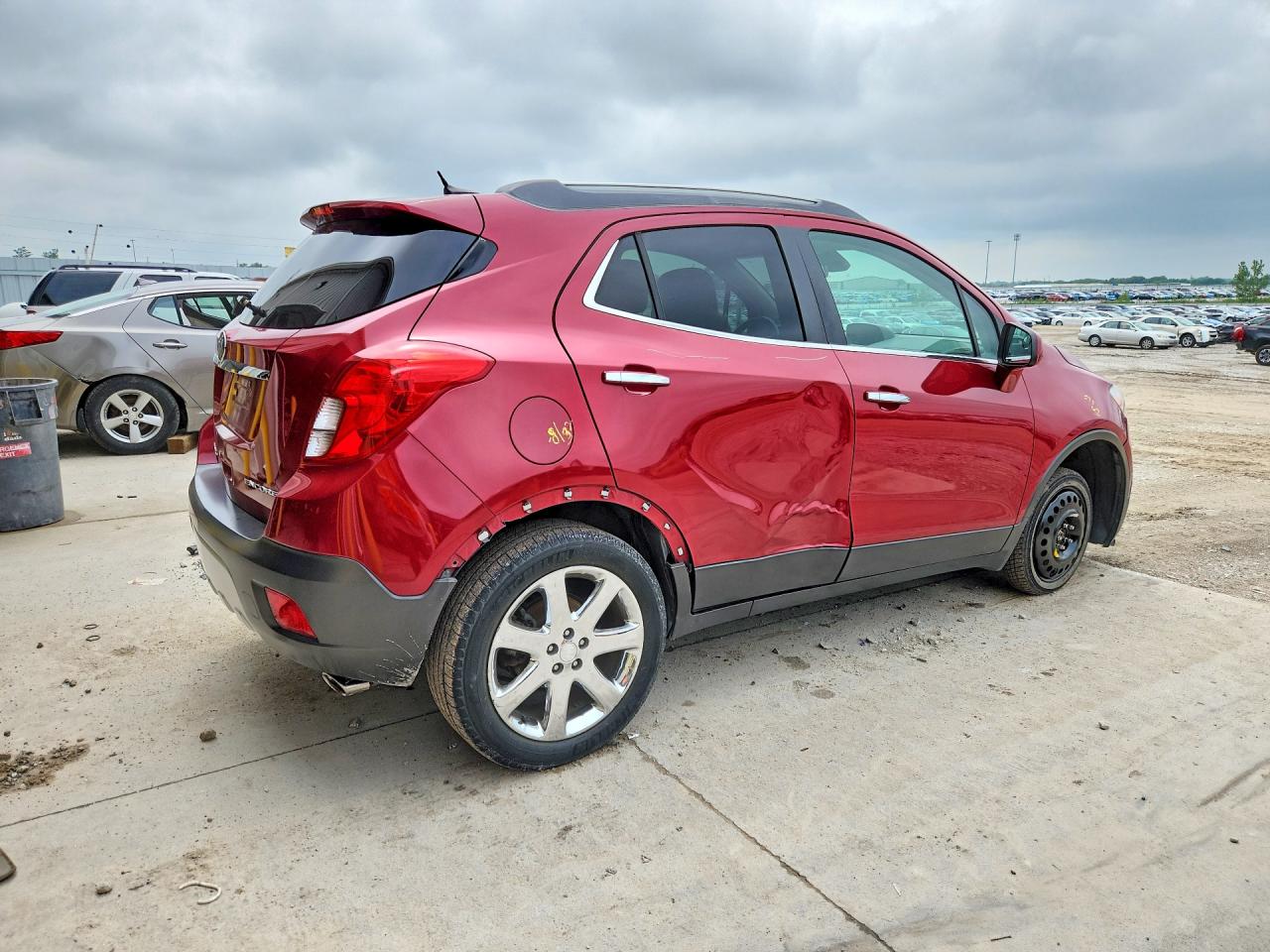 2013 Buick Encore Convenience Burgundy vin: KL4CJBSB5DB206178