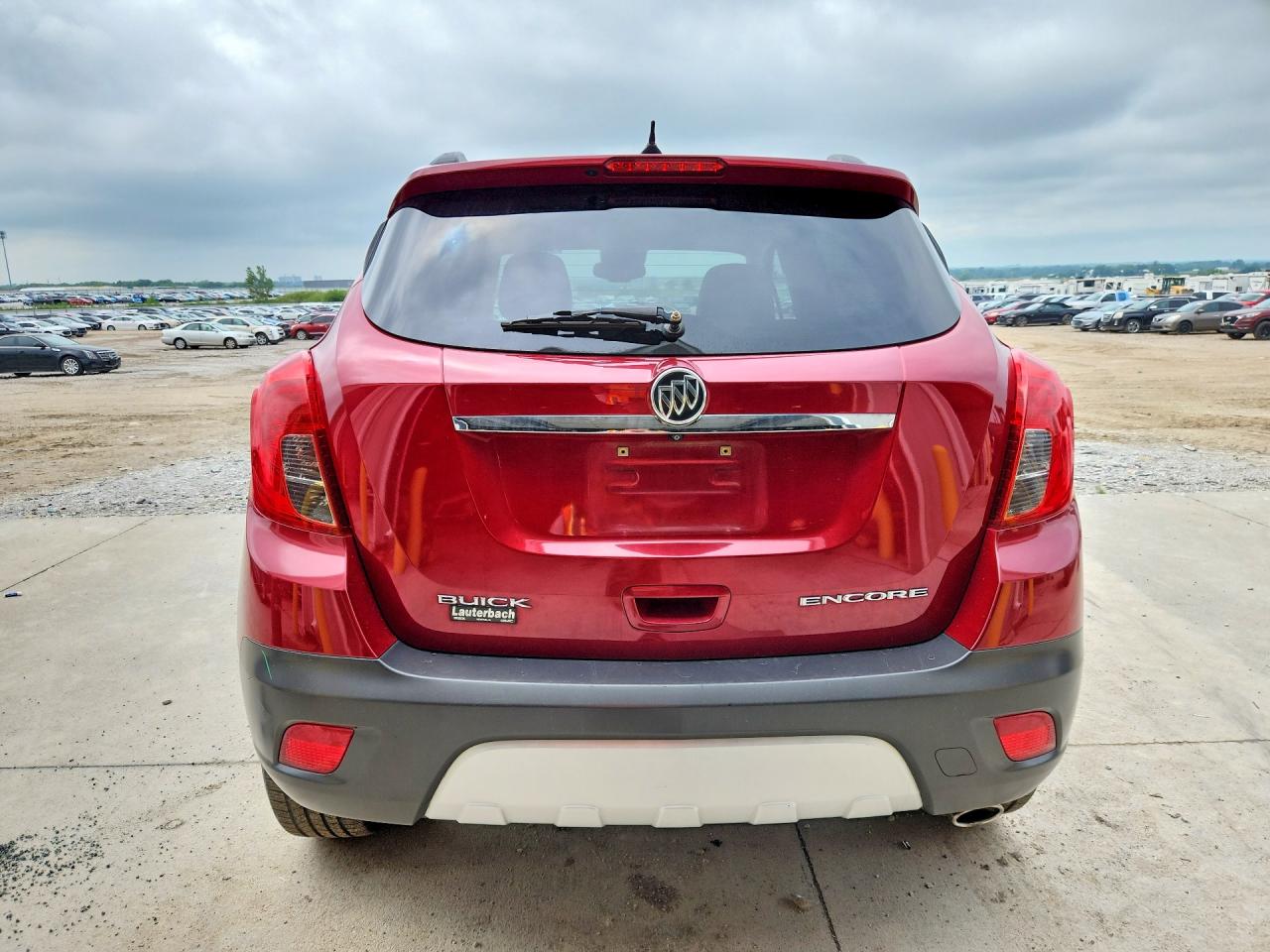 2013 Buick Encore Convenience Burgundy vin: KL4CJBSB5DB206178