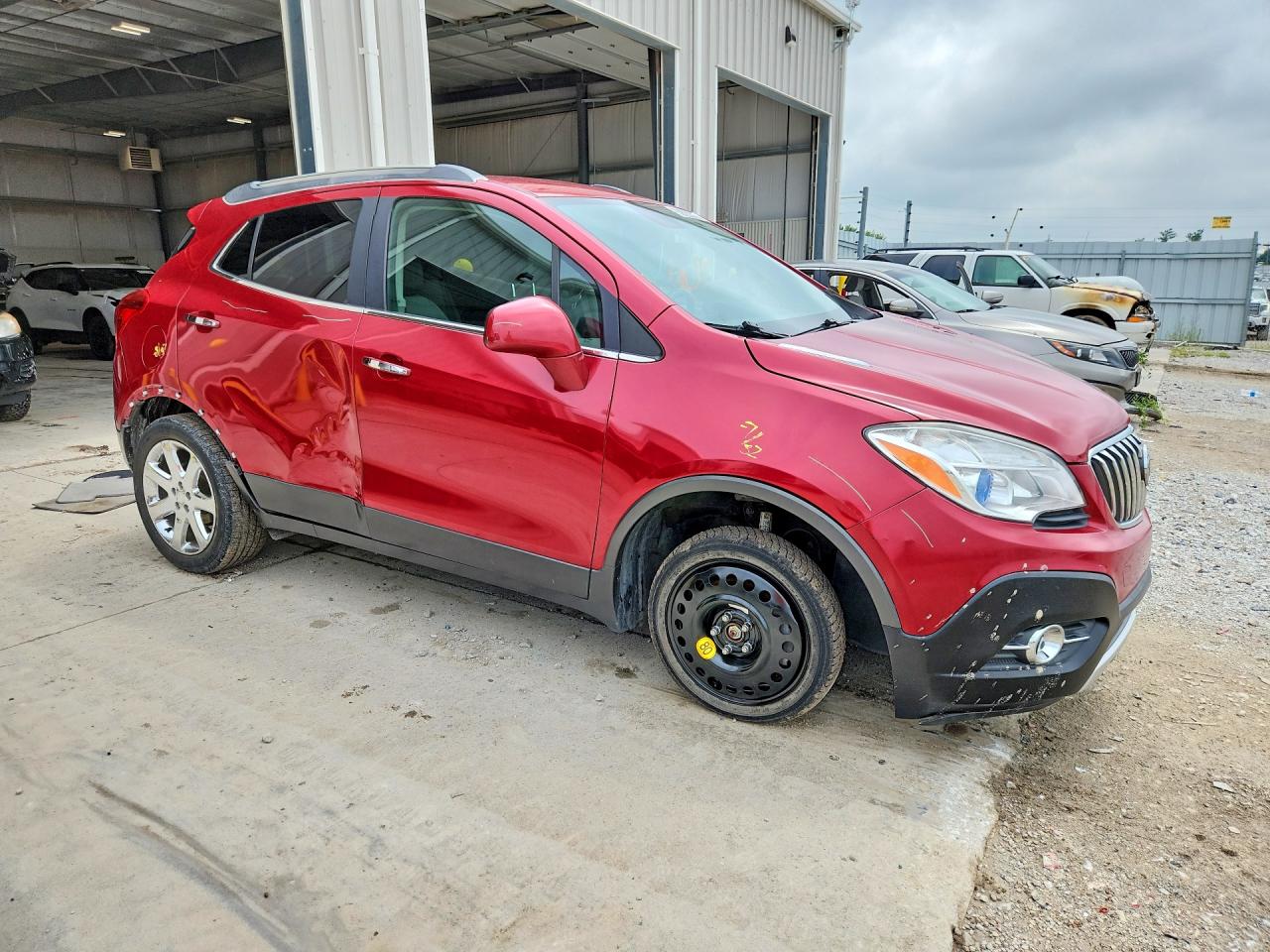 2013 Buick Encore Convenience Burgundy vin: KL4CJBSB5DB206178