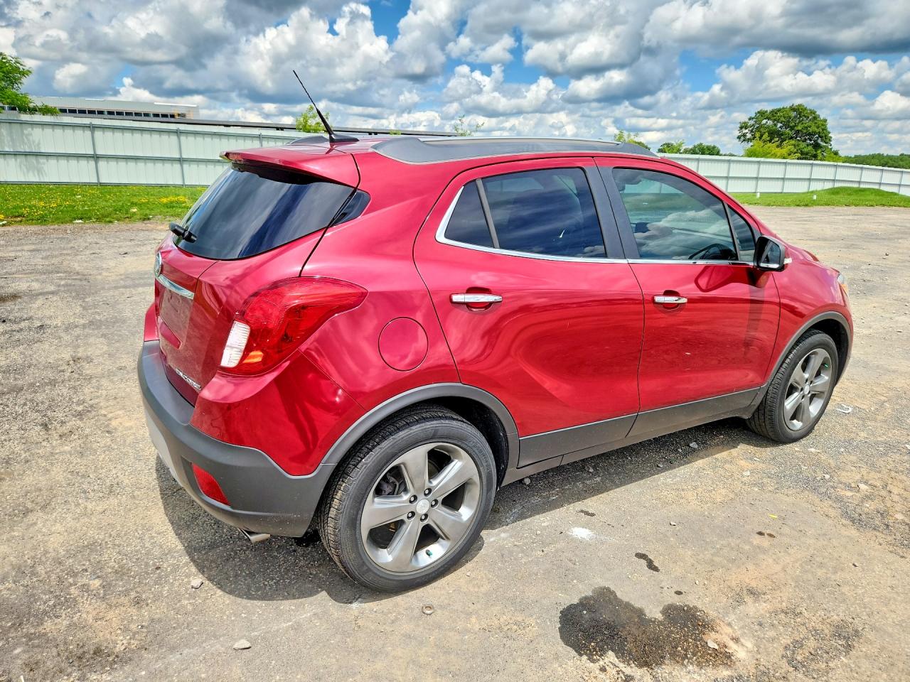 2014 Buick Encore Convenience Red vin: KL4CJBSB5EB592635