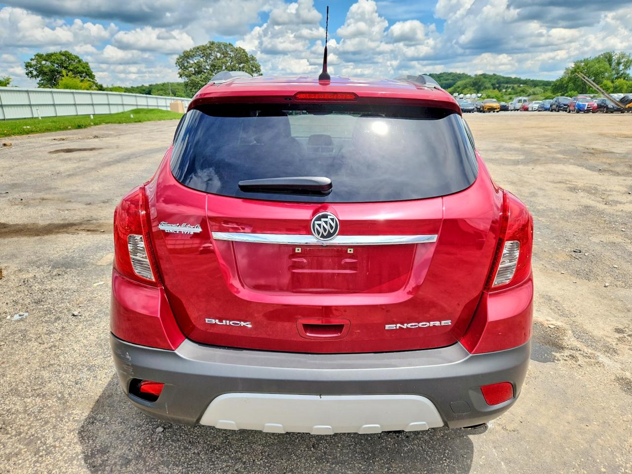 2014 Buick Encore Convenience Red vin: KL4CJBSB5EB592635