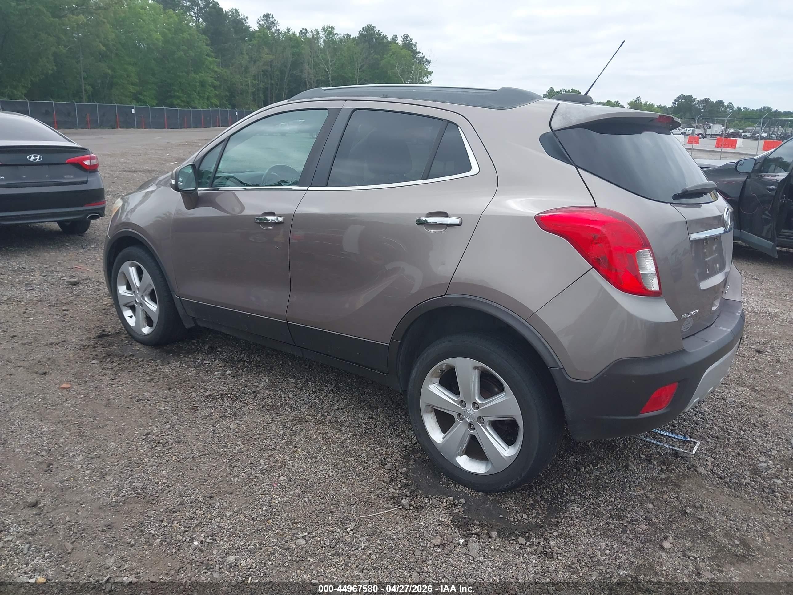 2015 Buick Encore Convenience Champagne vin: KL4CJBSB5FB042854