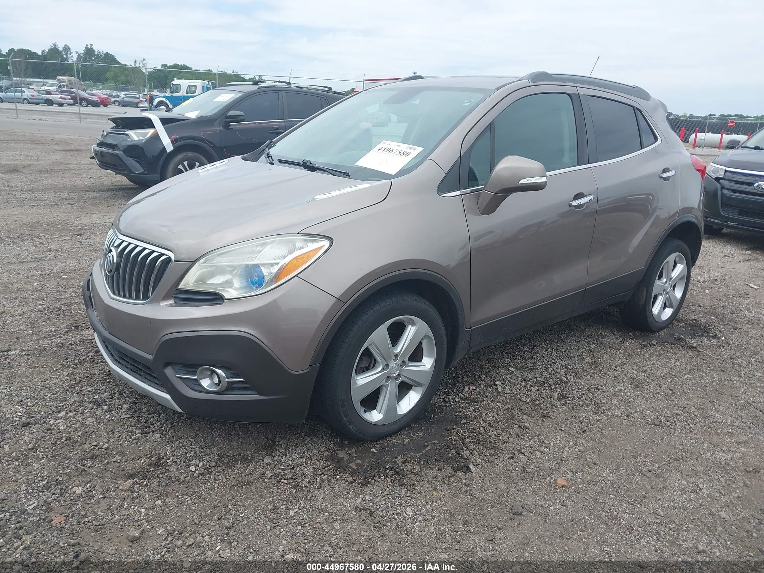 2015 Buick Encore Convenience Champagne vin: KL4CJBSB5FB042854