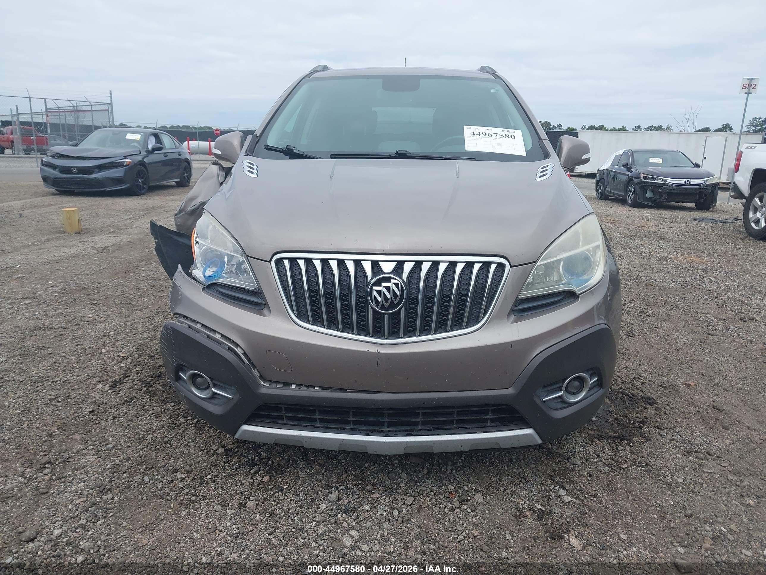 2015 Buick Encore Convenience Champagne vin: KL4CJBSB5FB042854