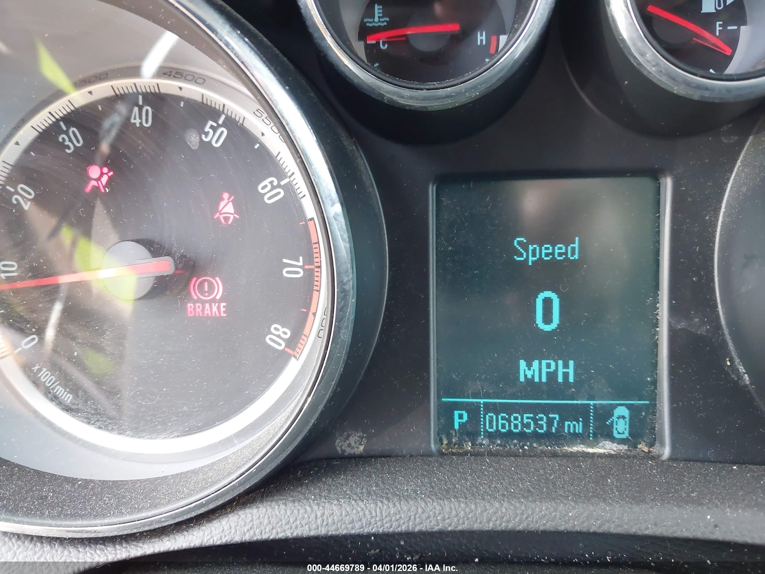 2015 Buick Encore Convenience Серебряный vin: KL4CJBSB5FB043325