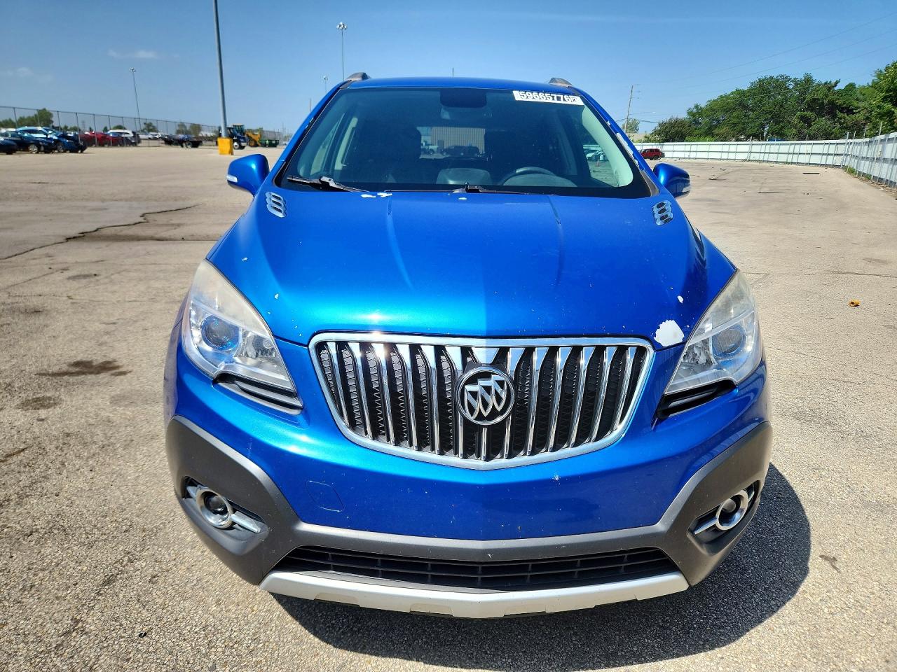 2015 Buick Encore Convenience Blue vin: KL4CJBSB5FB217054