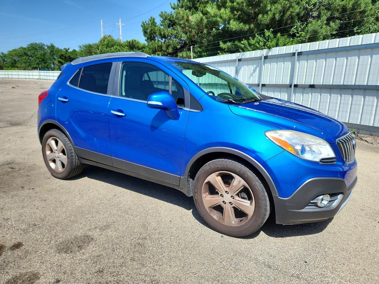 2015 Buick Encore Convenience Blue vin: KL4CJBSB5FB217054