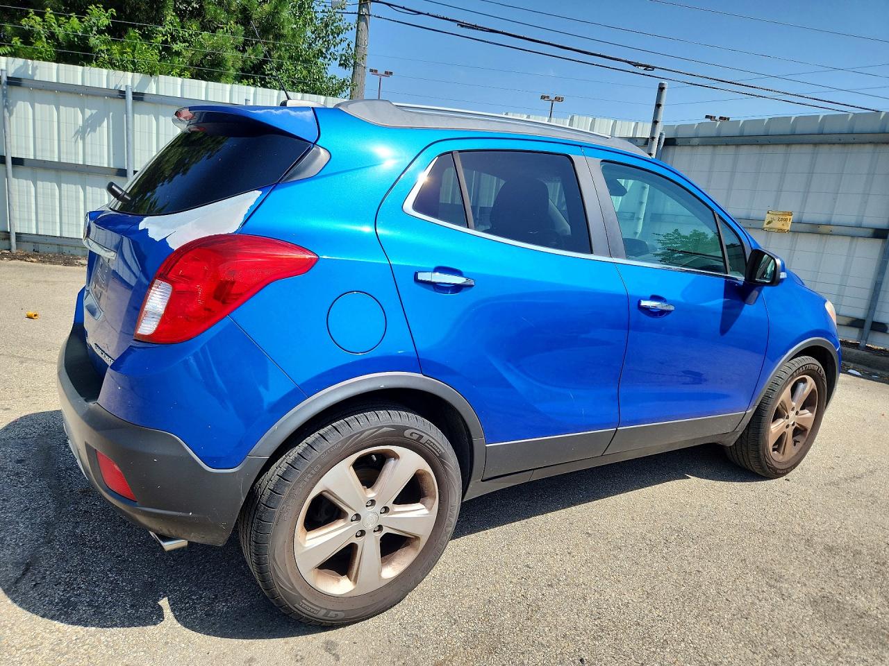 2015 Buick Encore Convenience Blue vin: KL4CJBSB5FB217054