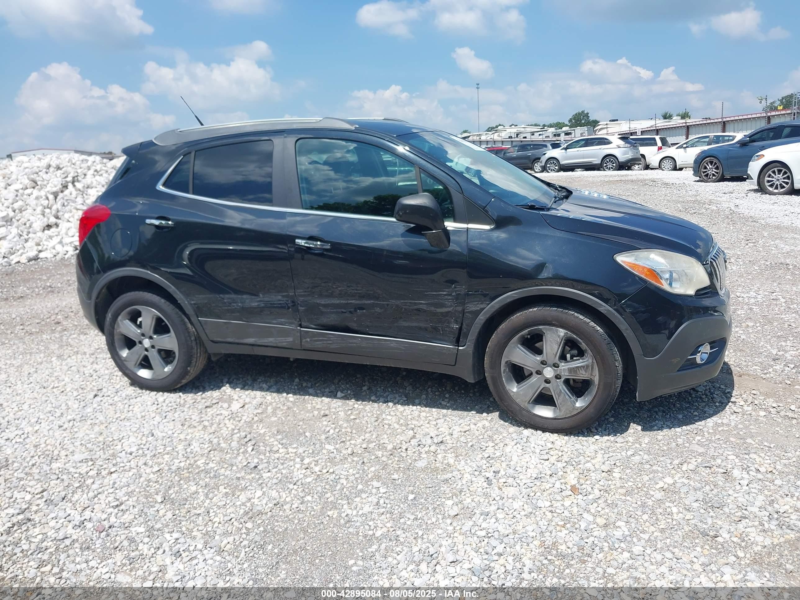 2013 Buick Encore Convenience Черный vin: KL4CJBSB6DB164104