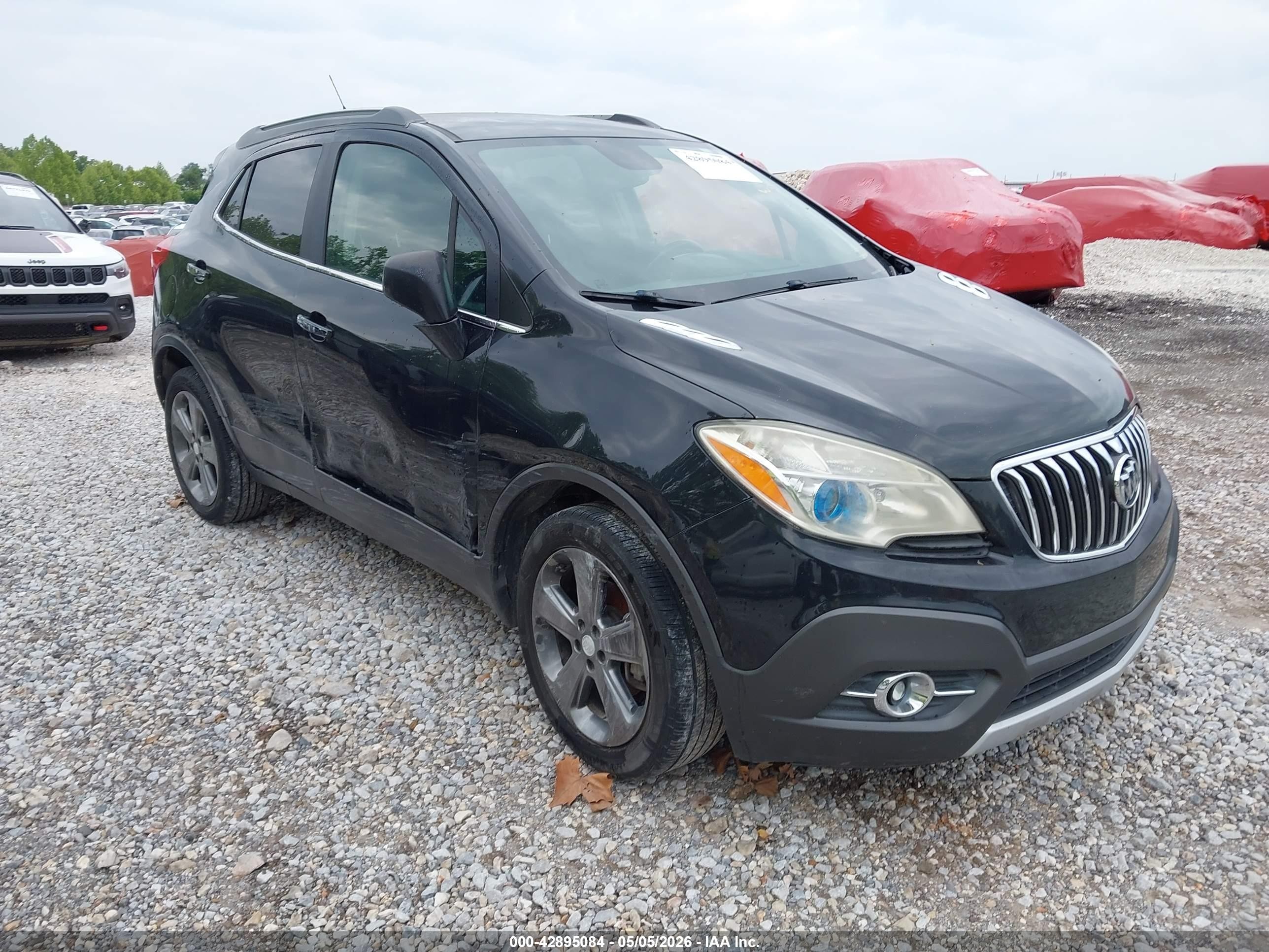 2013 Buick Encore Convenience Черный vin: KL4CJBSB6DB164104