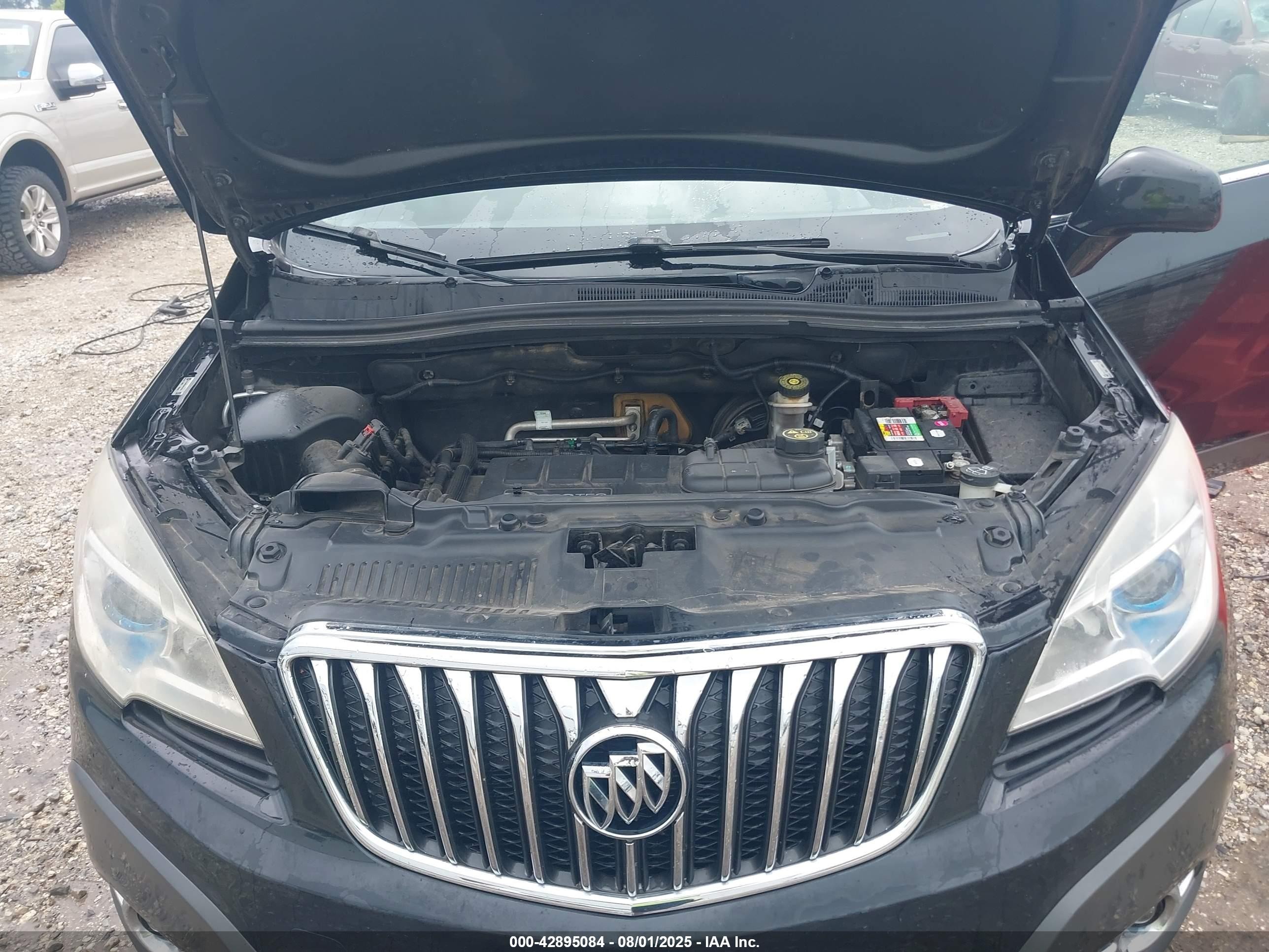 2013 Buick Encore Convenience Черный vin: KL4CJBSB6DB164104