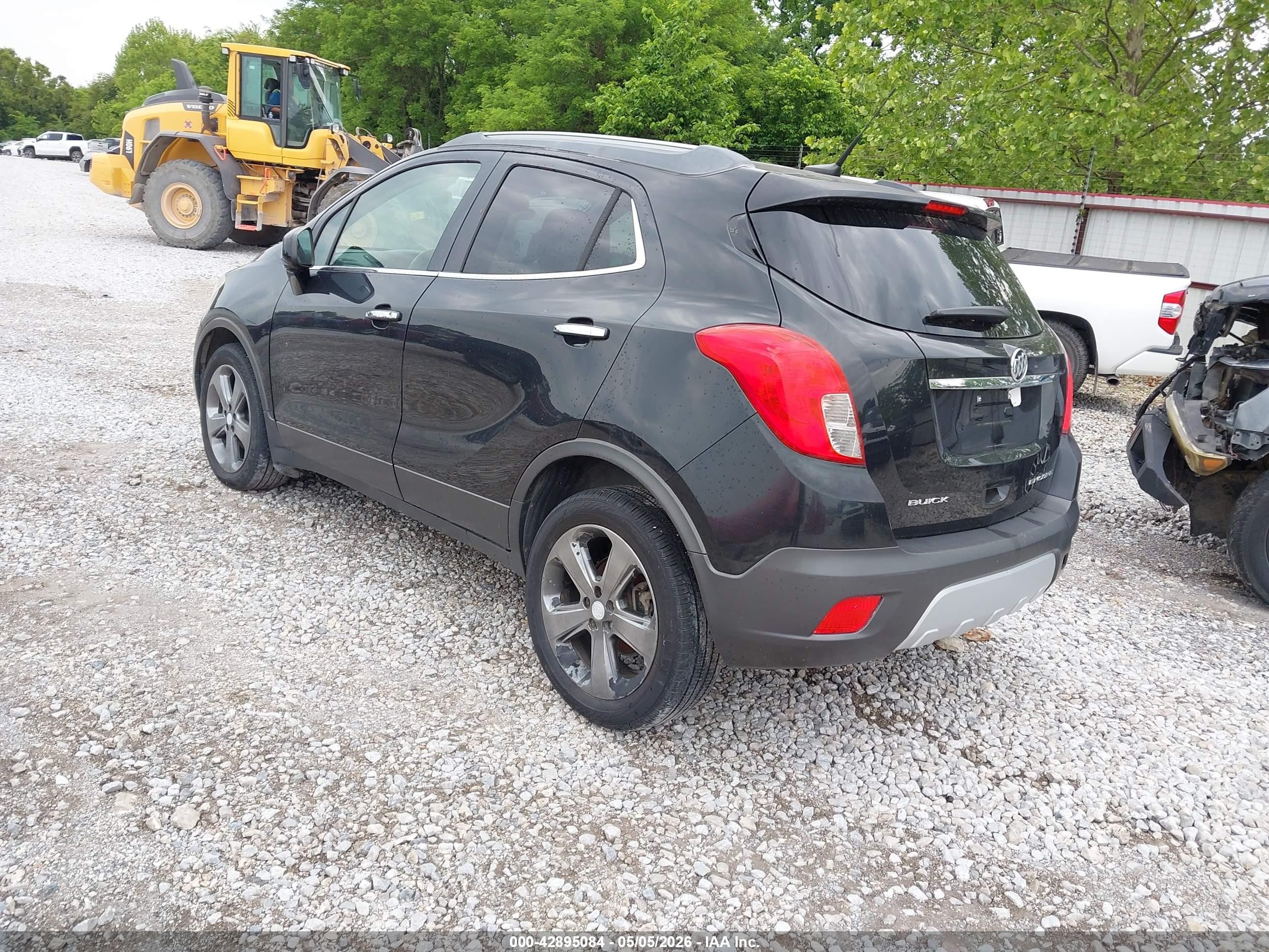 2013 Buick Encore Convenience Черный vin: KL4CJBSB6DB164104