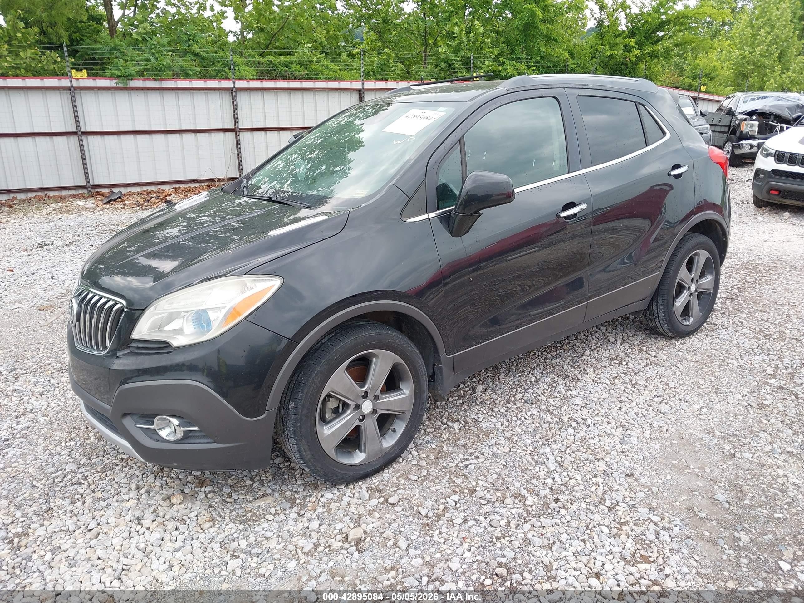 2013 Buick Encore Convenience Черный vin: KL4CJBSB6DB164104