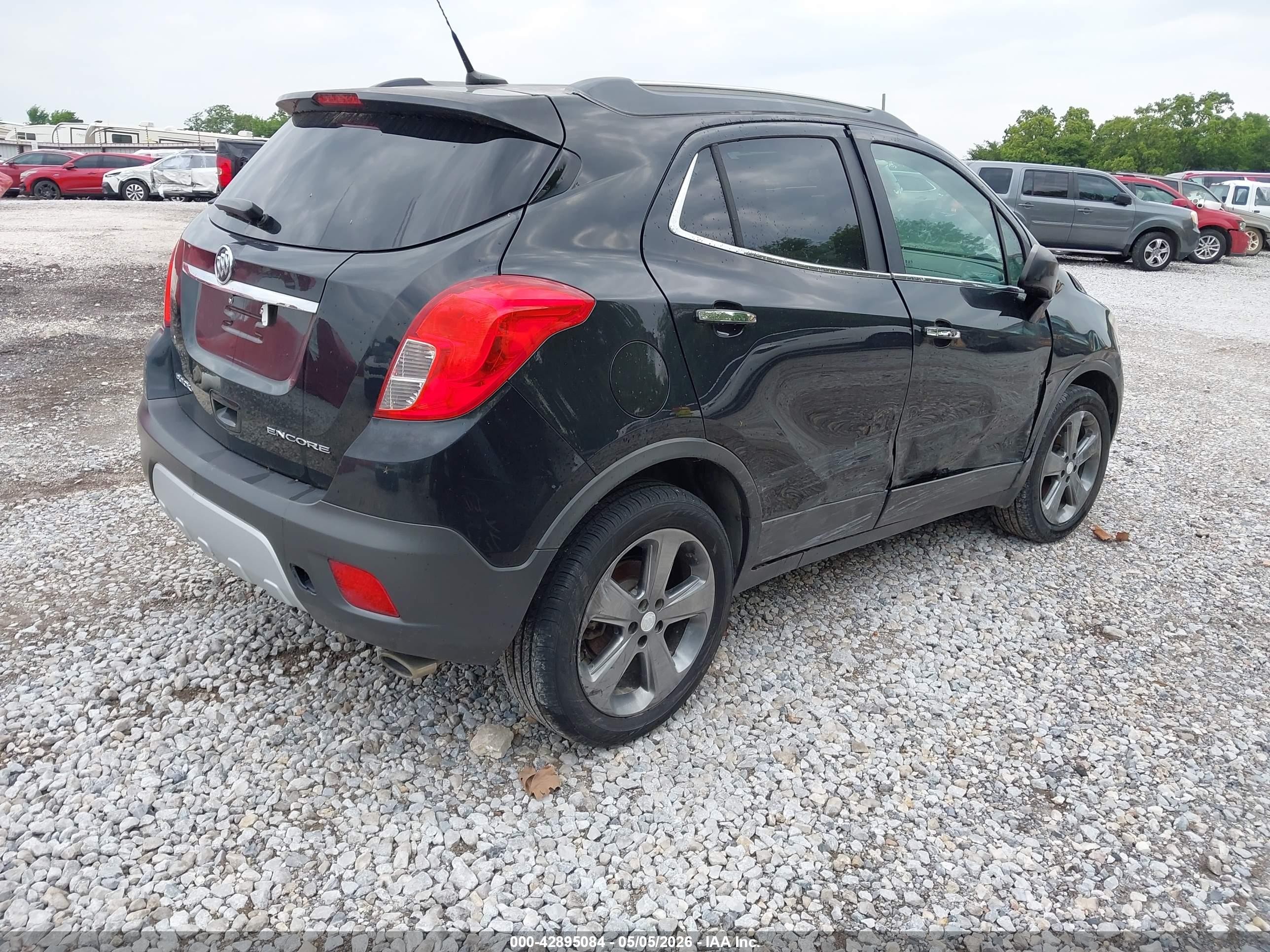 2013 Buick Encore Convenience Черный vin: KL4CJBSB6DB164104