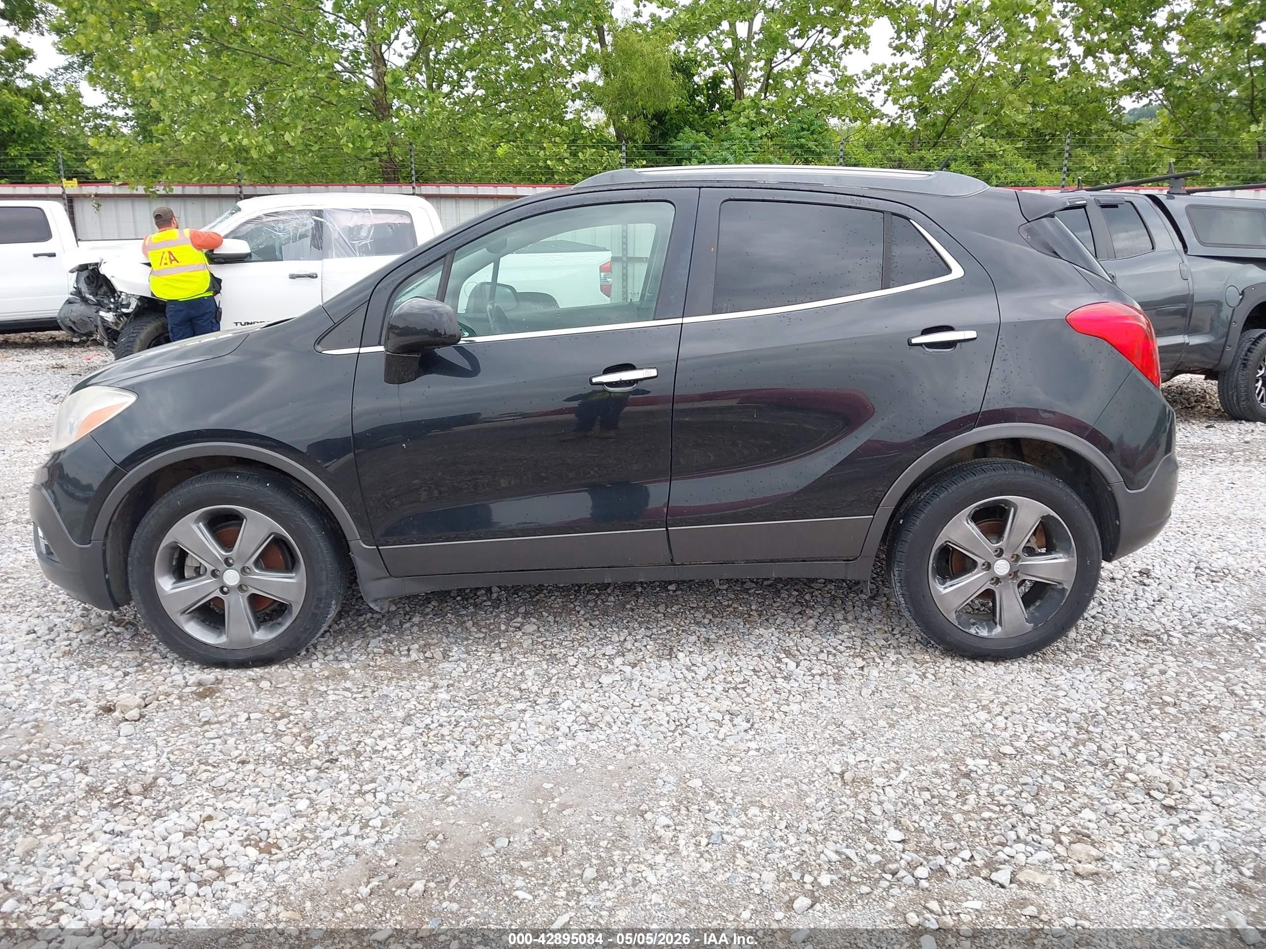 2013 Buick Encore Convenience Черный vin: KL4CJBSB6DB164104