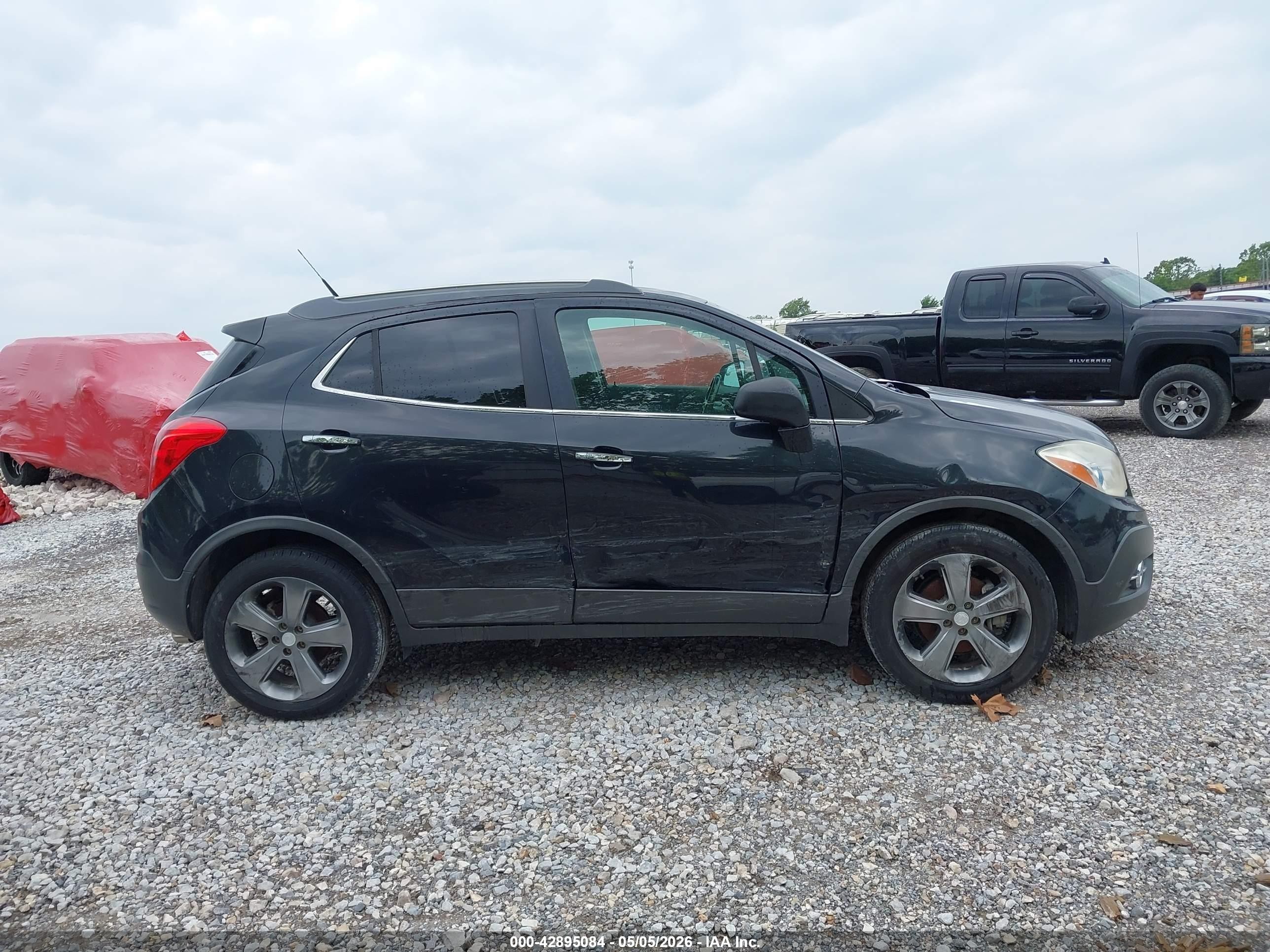2013 Buick Encore Convenience Черный vin: KL4CJBSB6DB164104