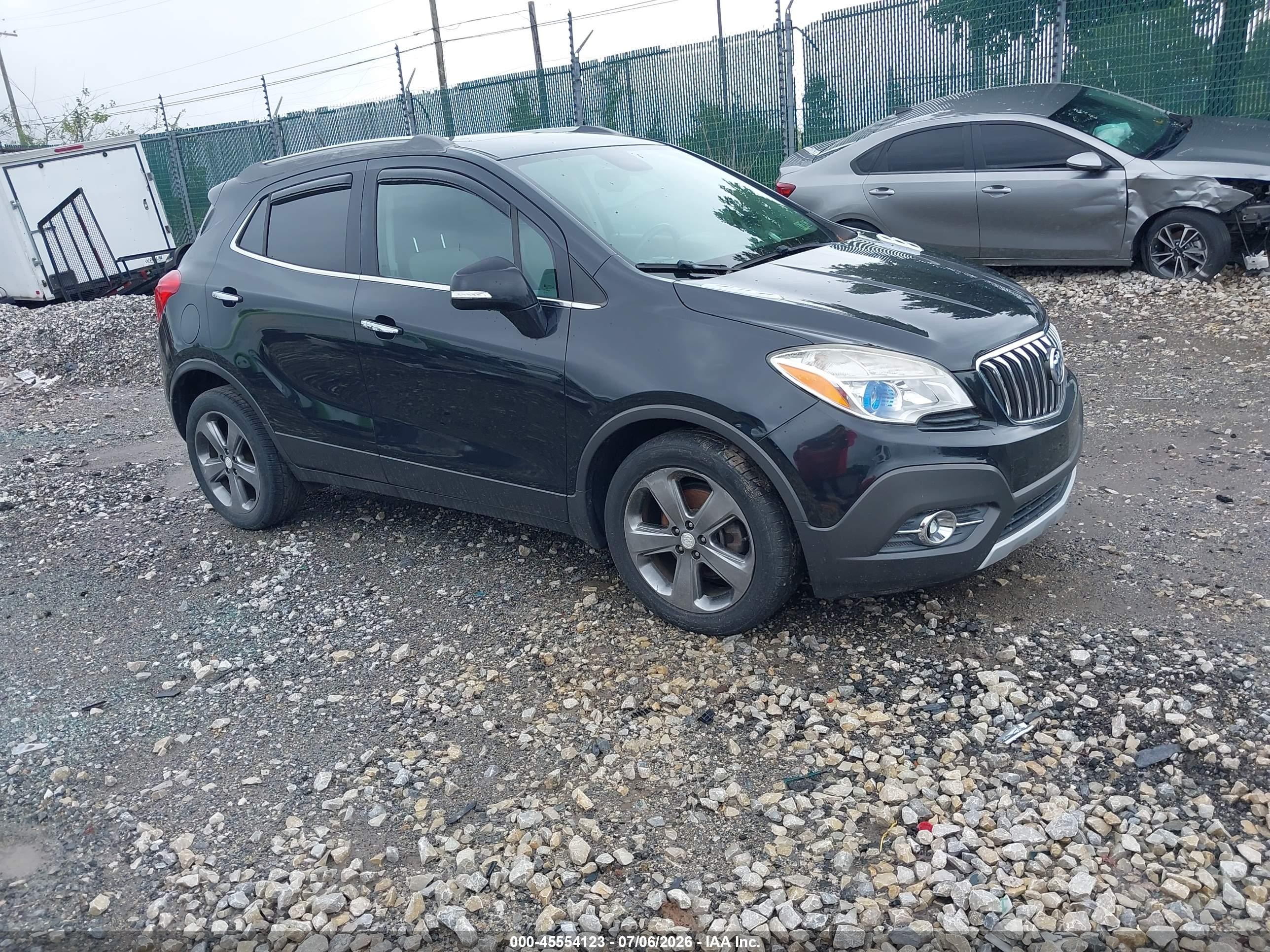2014 Buick Encore Convenience Black vin: KL4CJBSB6EB729209