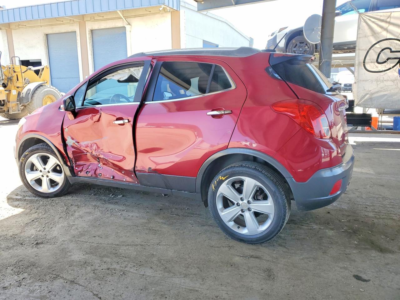 2015 Buick Encore Convenience Burgundy vin: KL4CJBSB6FB039283