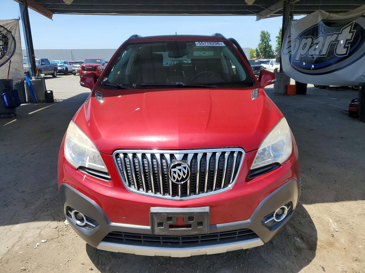 2015 Buick Encore Convenience Burgundy vin: KL4CJBSB6FB039283