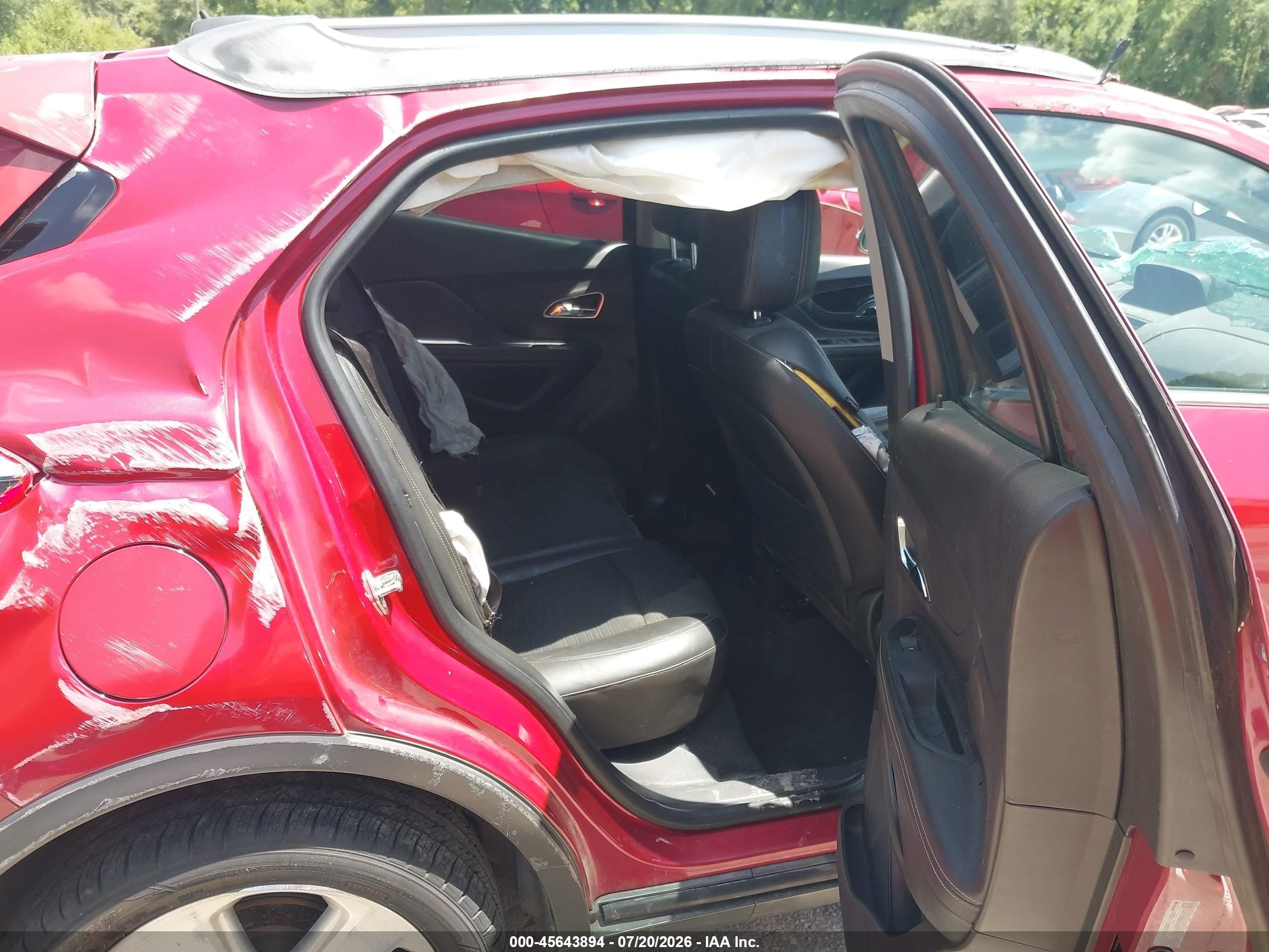 2015 Buick Encore Convenience Red vin: KL4CJBSB6FB127959