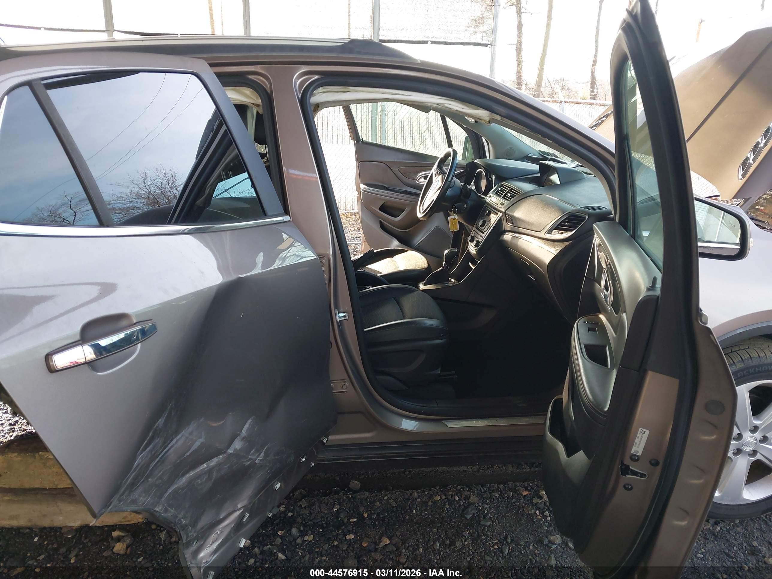 2015 Buick Encore Convenience Brown vin: KL4CJBSB6FB161237