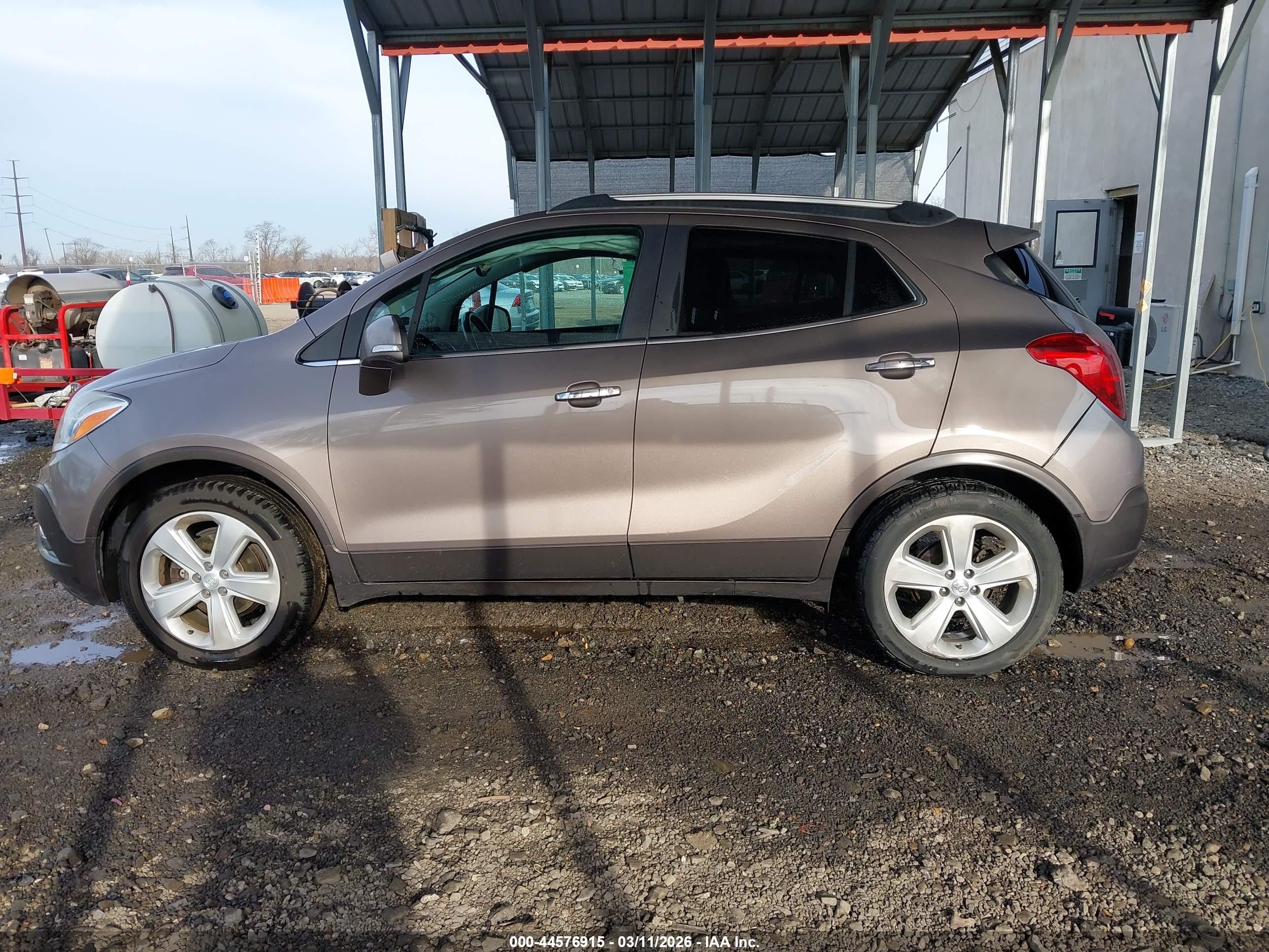 2015 Buick Encore Convenience Brown vin: KL4CJBSB6FB161237