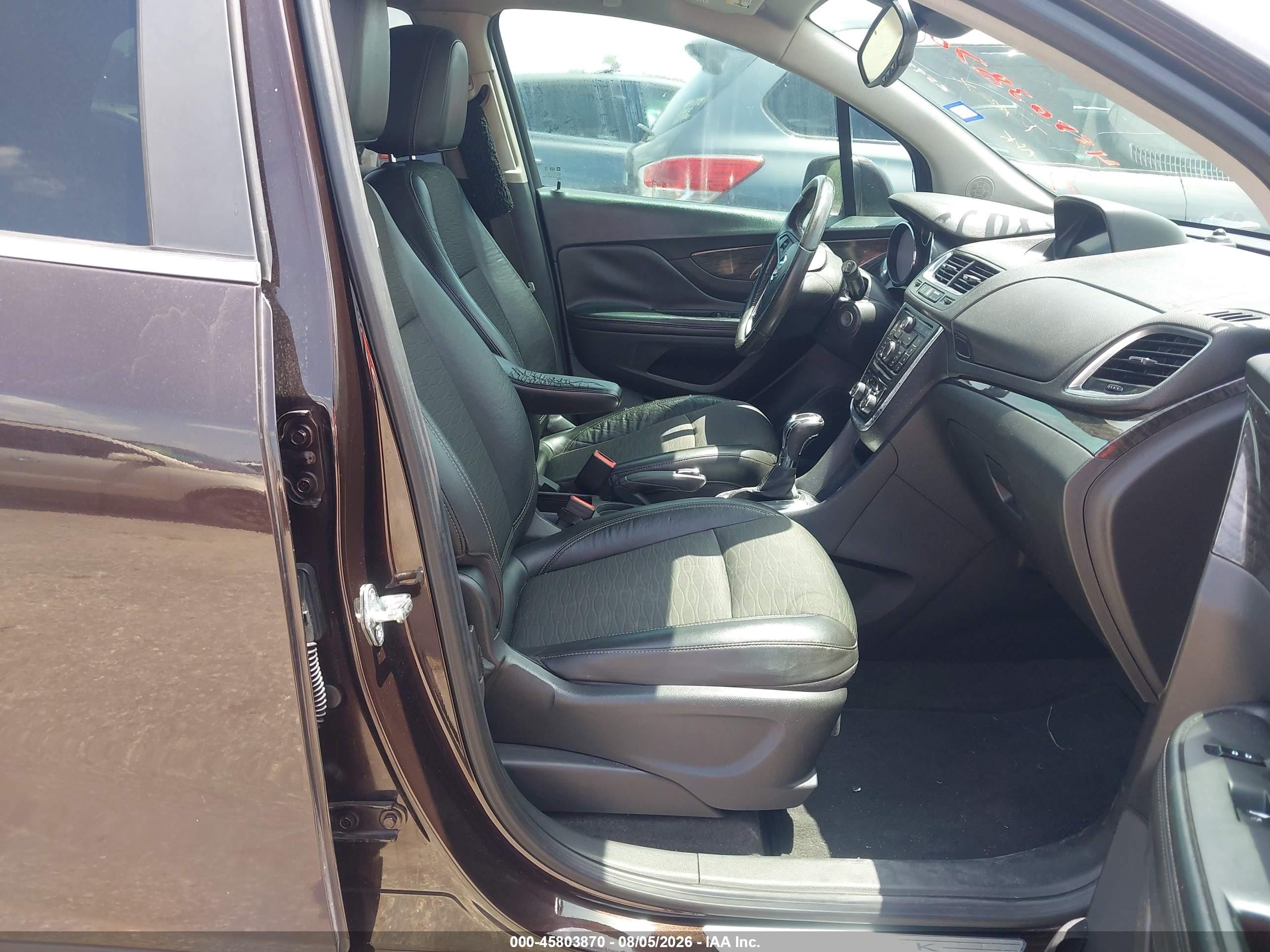 2015 Buick Encore Convenience Brown vin: KL4CJBSB6FB259992