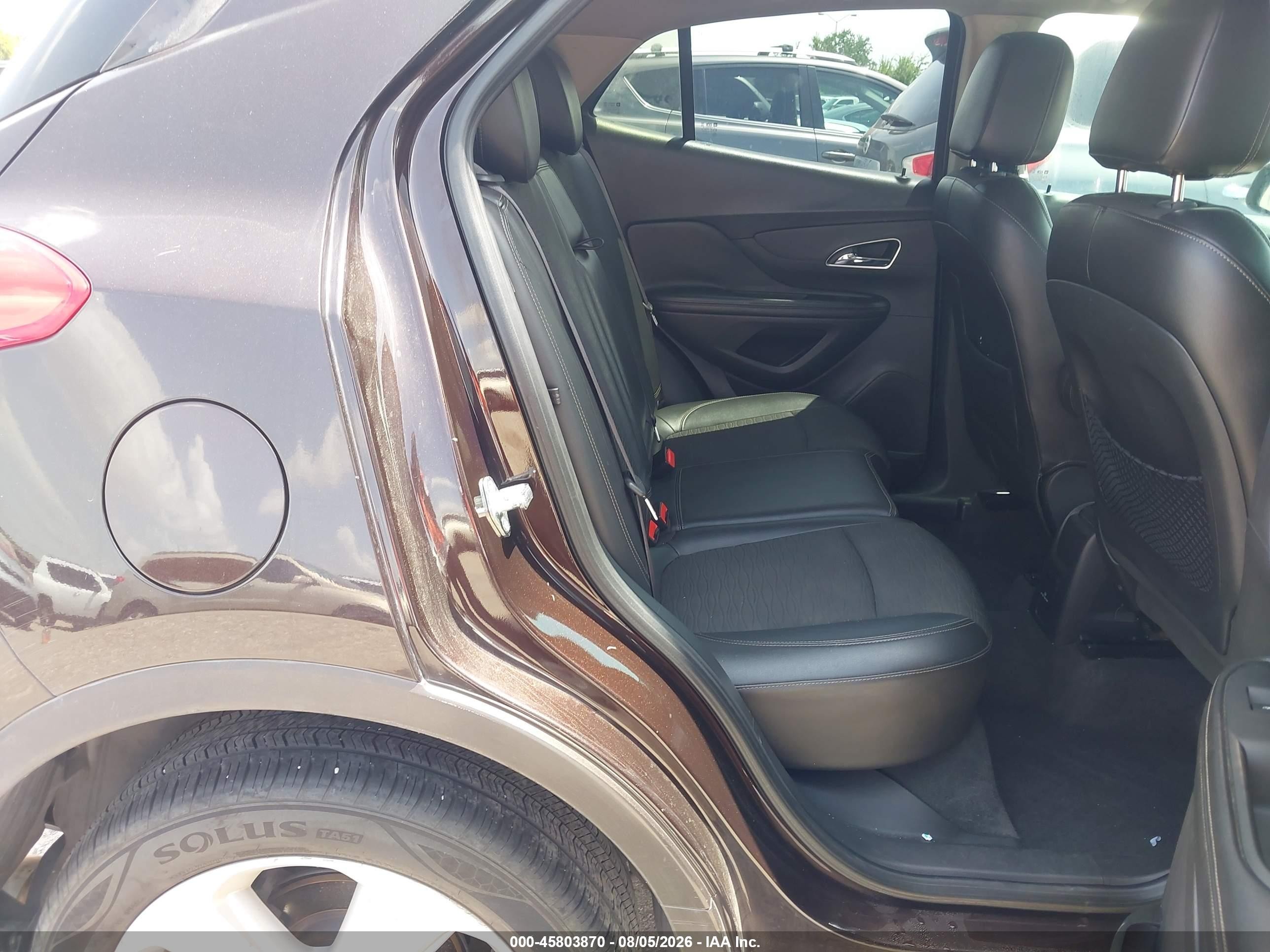 2015 Buick Encore Convenience Brown vin: KL4CJBSB6FB259992