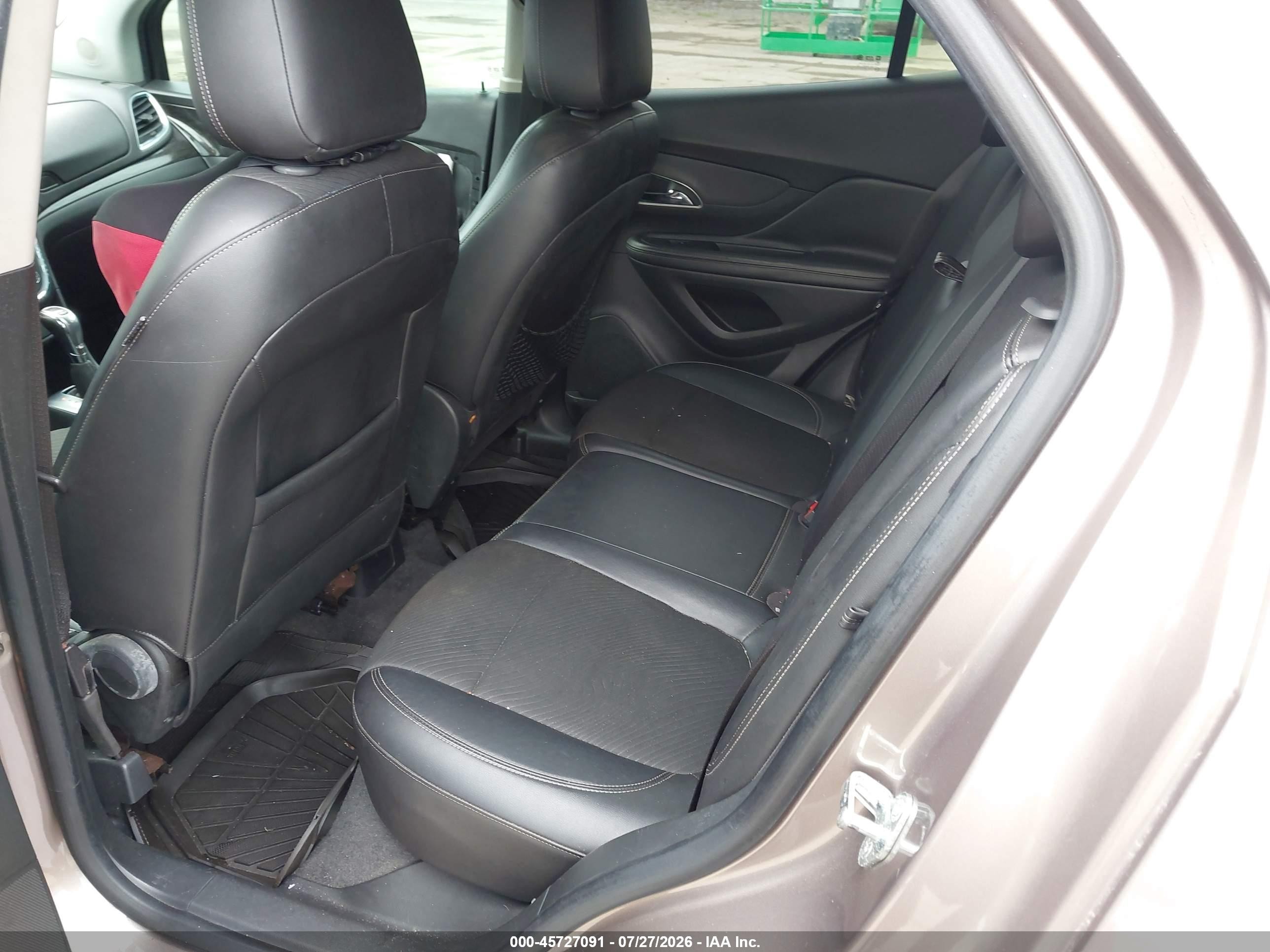2013 Buick Encore Convenience Brown vin: KL4CJBSB7DB156058