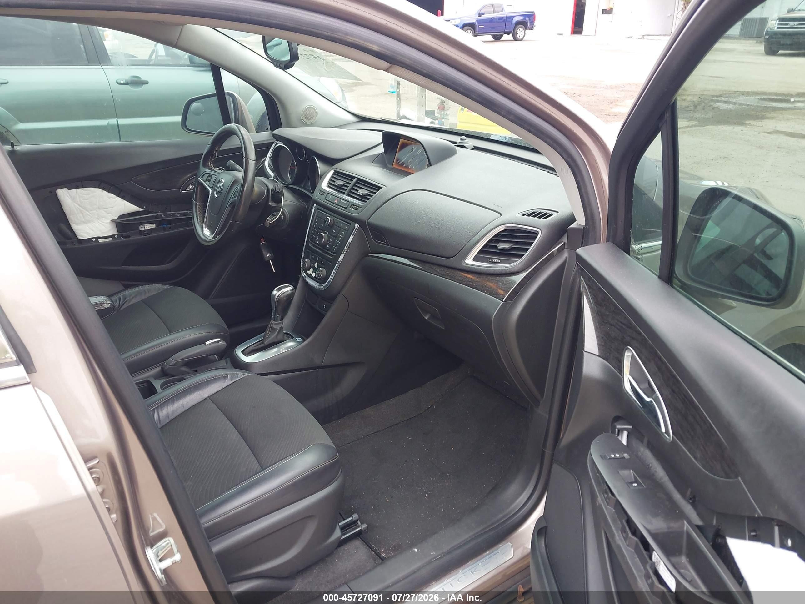 2013 Buick Encore Convenience Brown vin: KL4CJBSB7DB156058