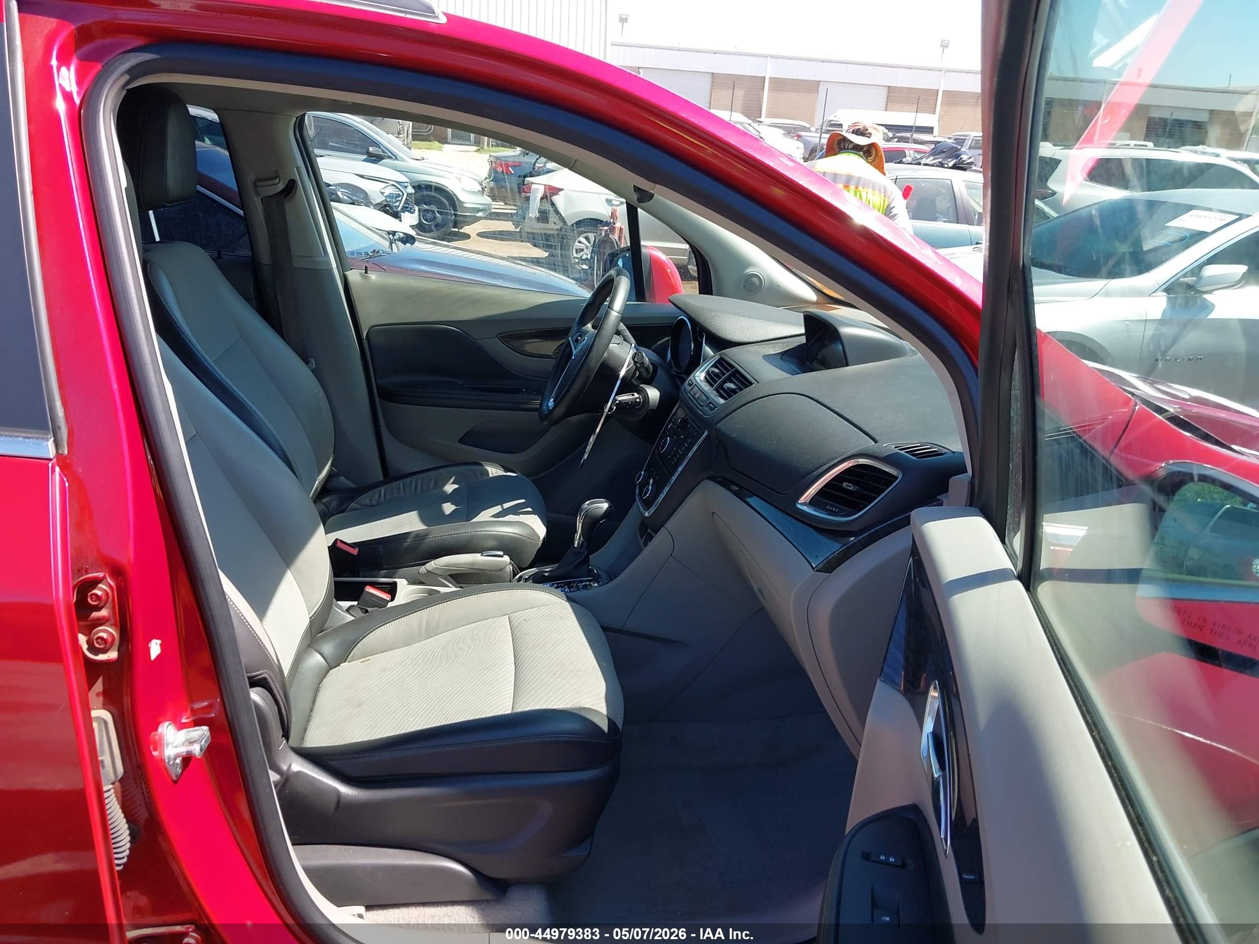 2013 Buick Encore Convenience Red vin: KL4CJBSB7DB167237