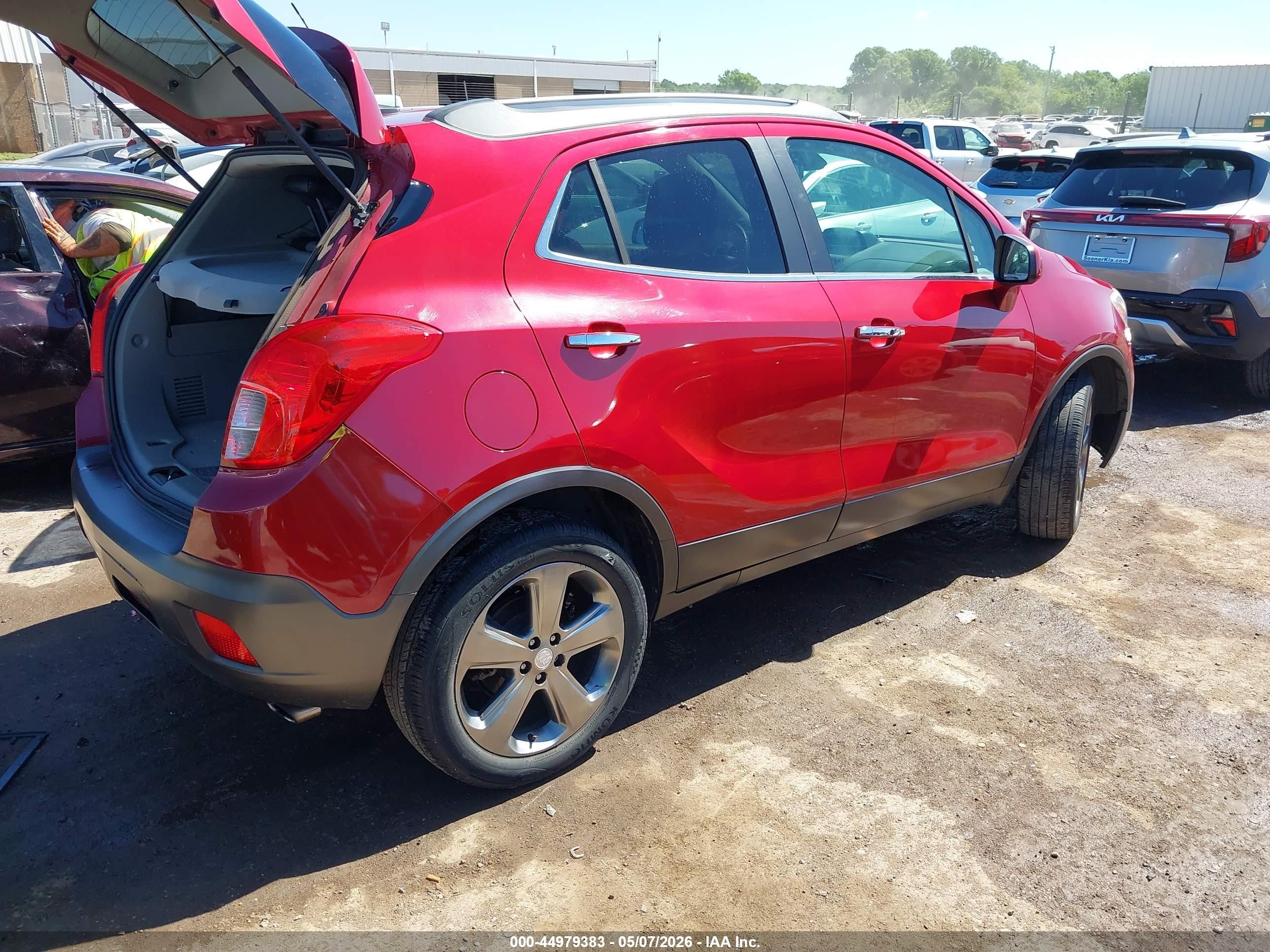 2013 Buick Encore Convenience Red vin: KL4CJBSB7DB167237