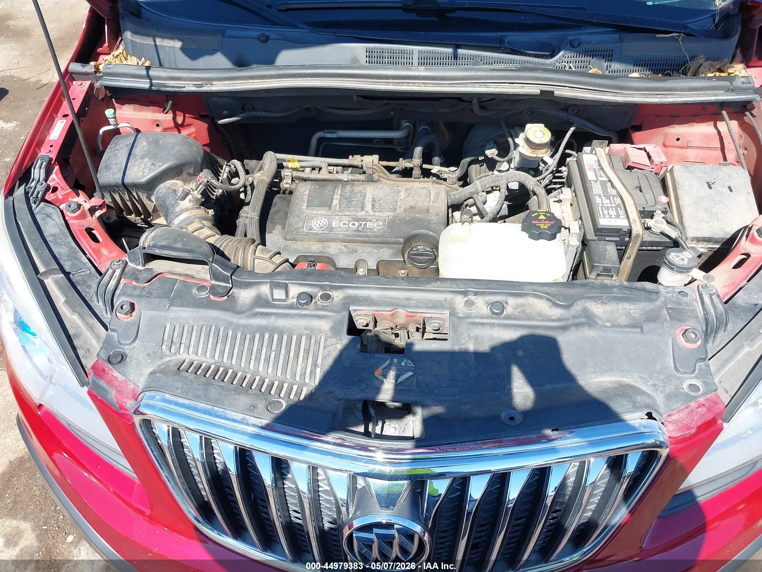 2013 Buick Encore Convenience Red vin: KL4CJBSB7DB167237