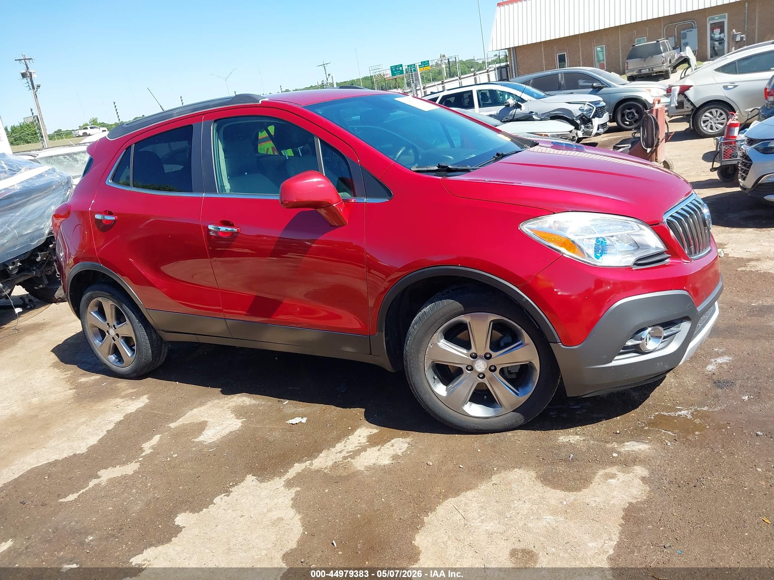 2013 Buick Encore Convenience Red vin: KL4CJBSB7DB167237