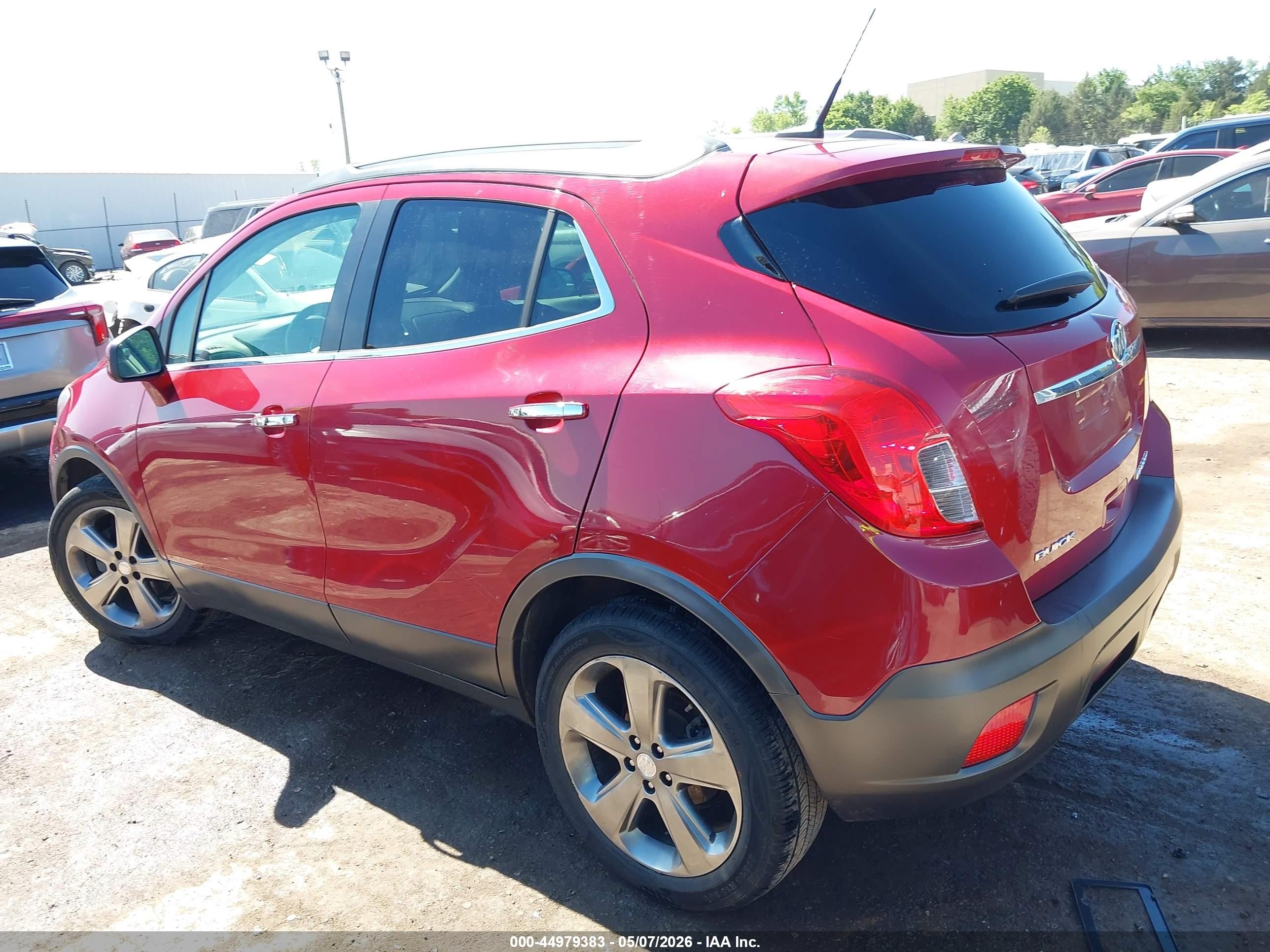 2013 Buick Encore Convenience Red vin: KL4CJBSB7DB167237