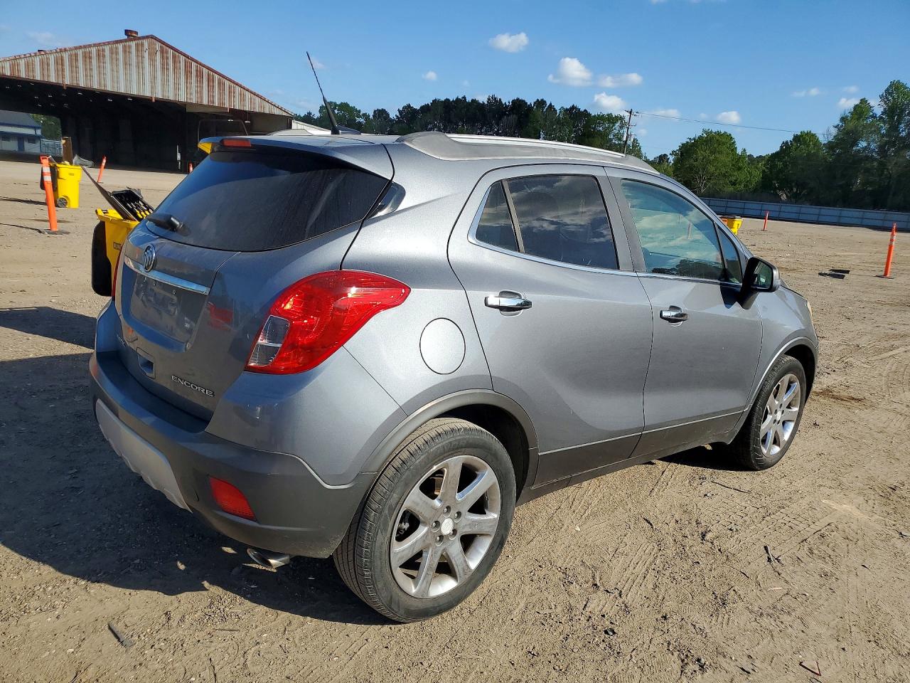 2014 Buick Encore Convenience Silver vin: KL4CJBSB7EB524188