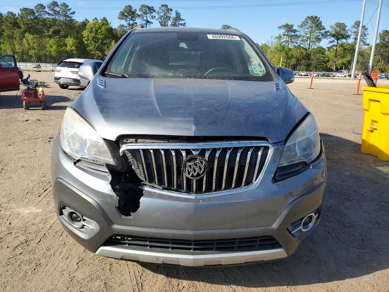 2014 Buick Encore Convenience Silver vin: KL4CJBSB7EB524188
