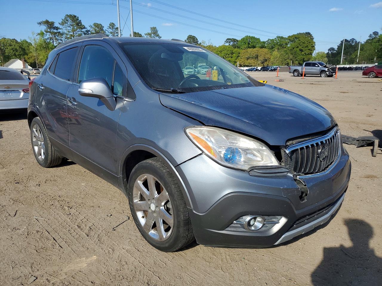 2014 Buick Encore Convenience Silver vin: KL4CJBSB7EB524188